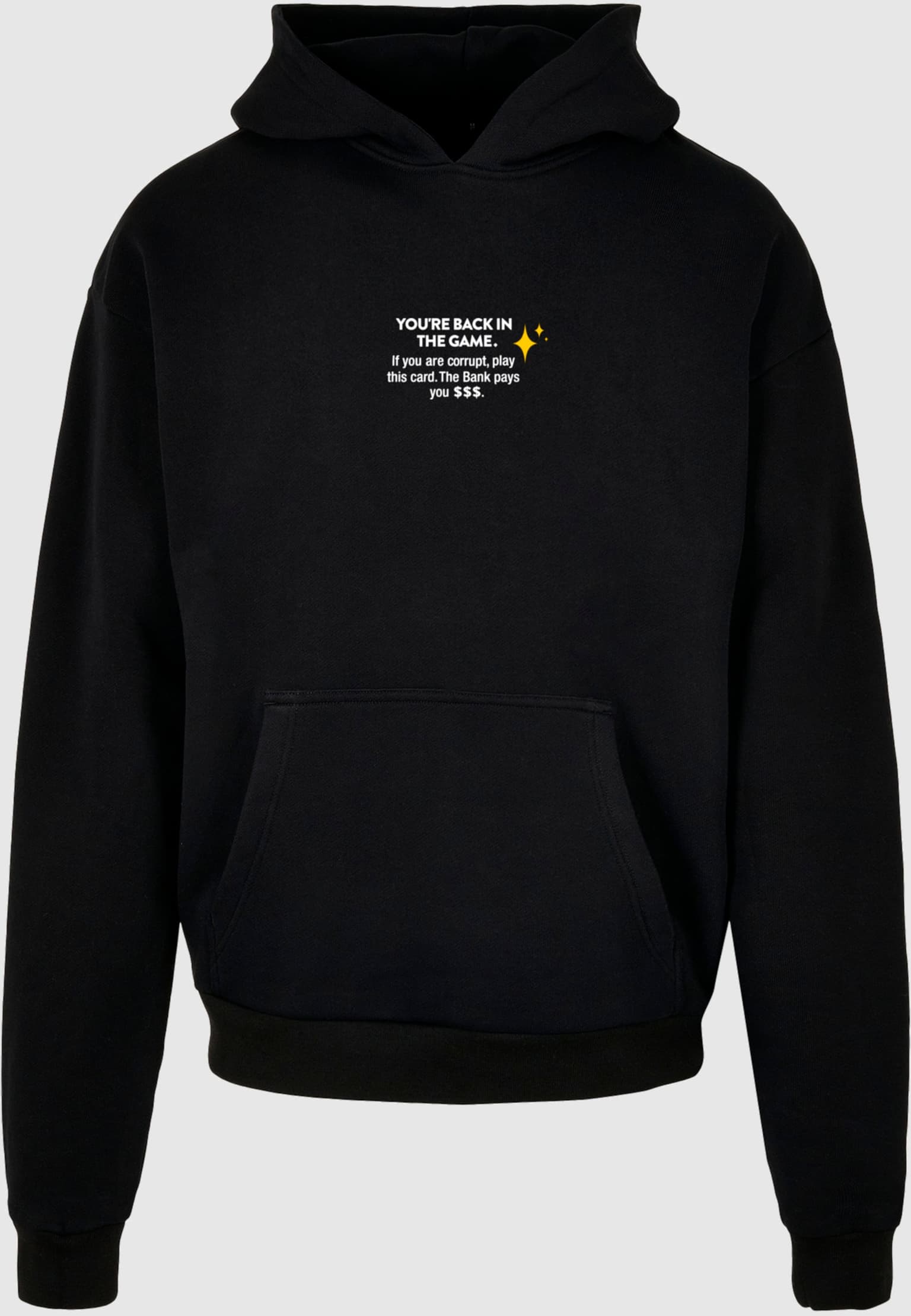 Mister Tee Upscale Intepol Ultraheavy Oversize Hoodie – Bild 3