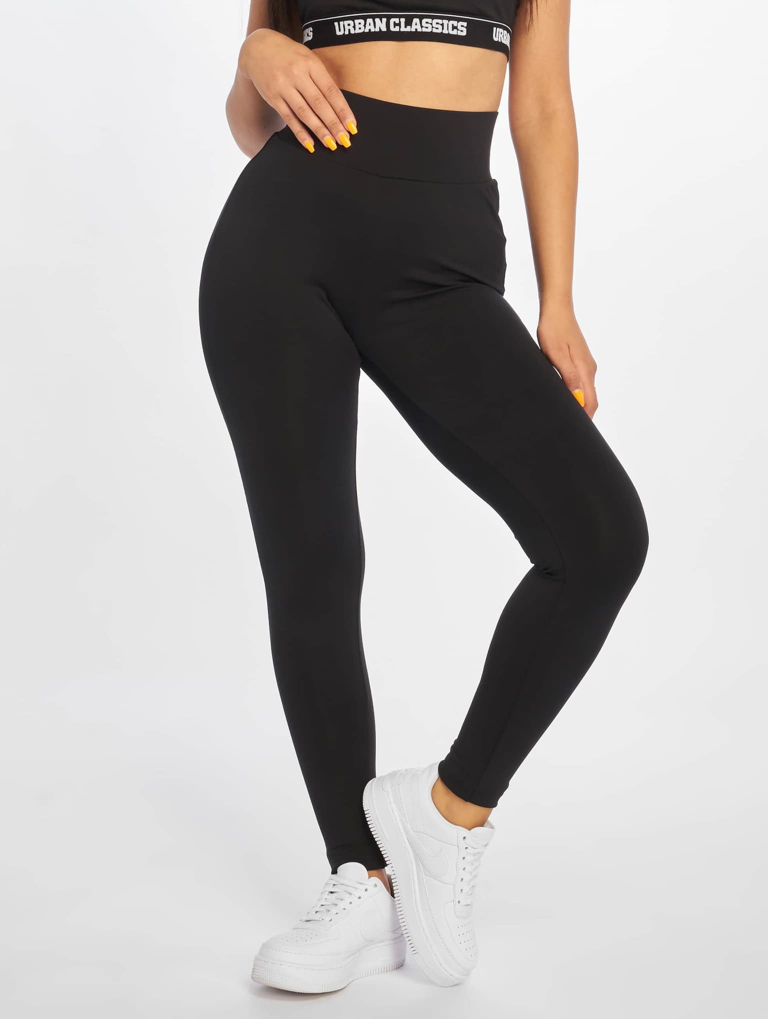 Urban Classics Ladies High Waist Leggings – Bild 3