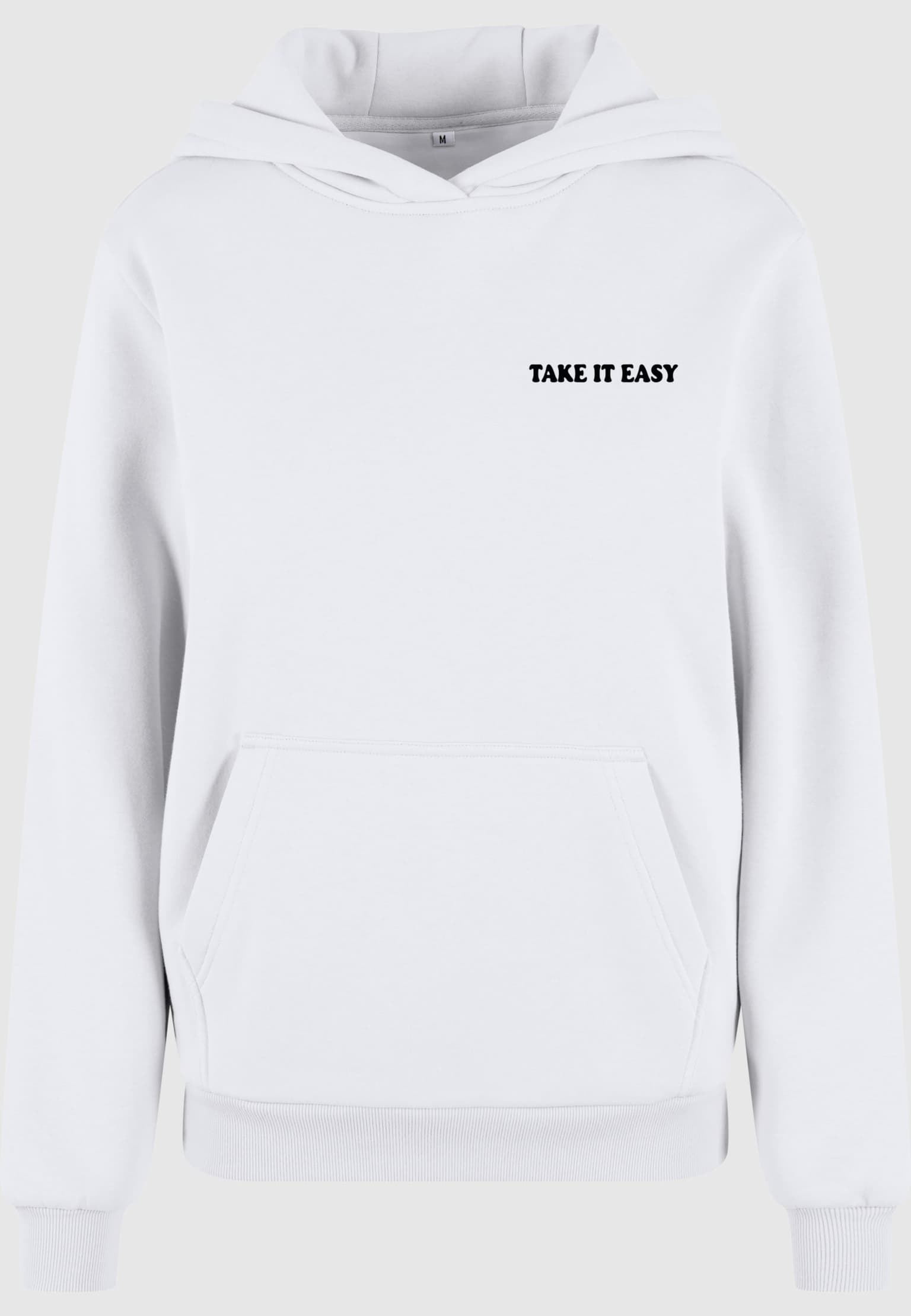 Miss Tee Take It Easy Flowers Ladies Fluffy Hoody – Bild 3