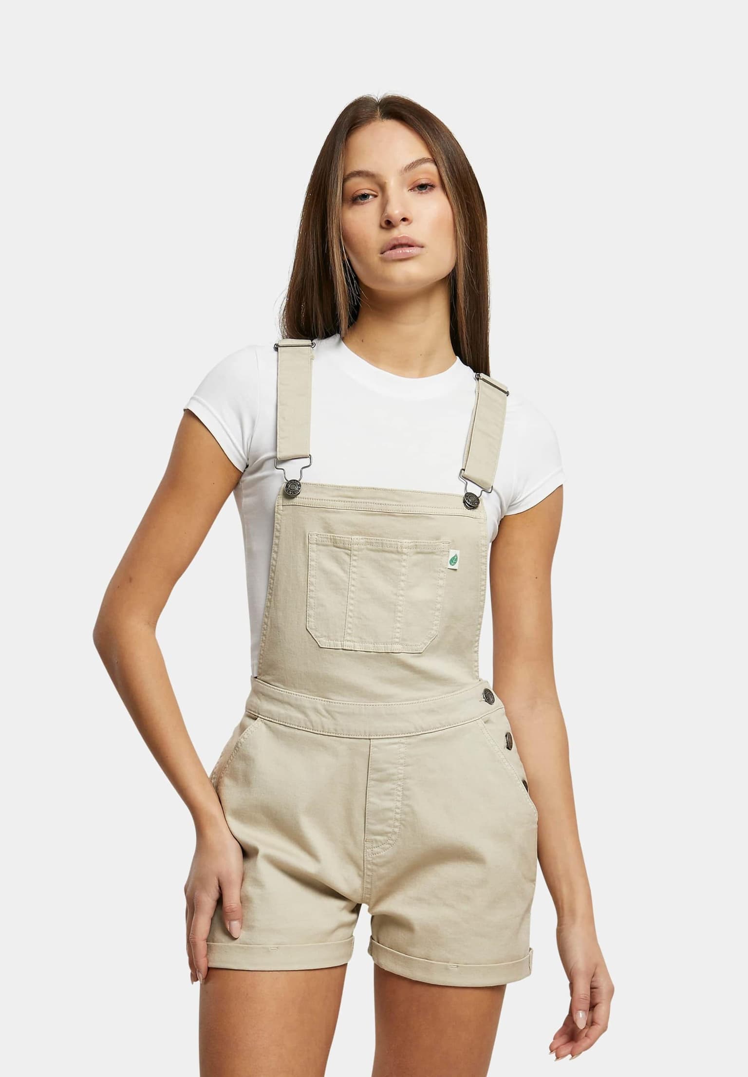 Urban Classics Ladies Essentials Short Dungaree – Bild 4