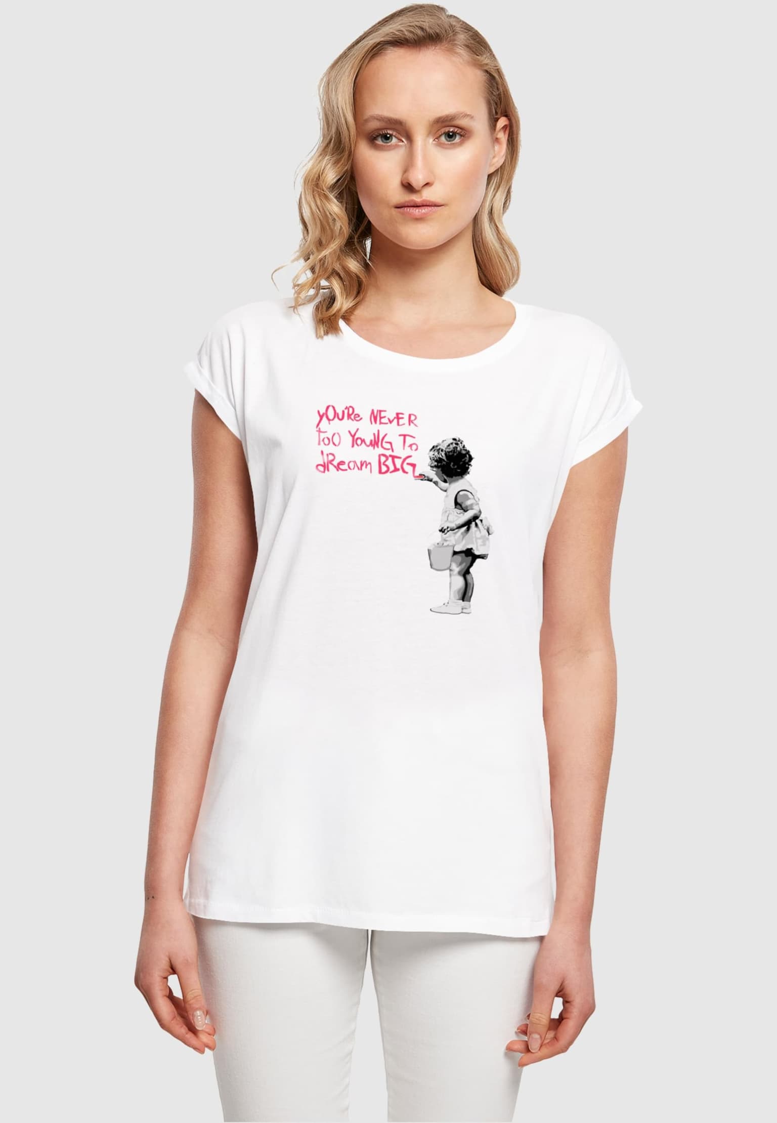Merchcode Ladies Dream Big T-Shirt