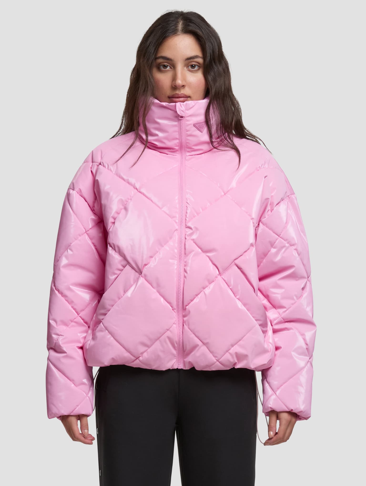 AMN-244-OTW-24090395-131 AIMN Diamond Quilt Puffer Jacket – Bild 3