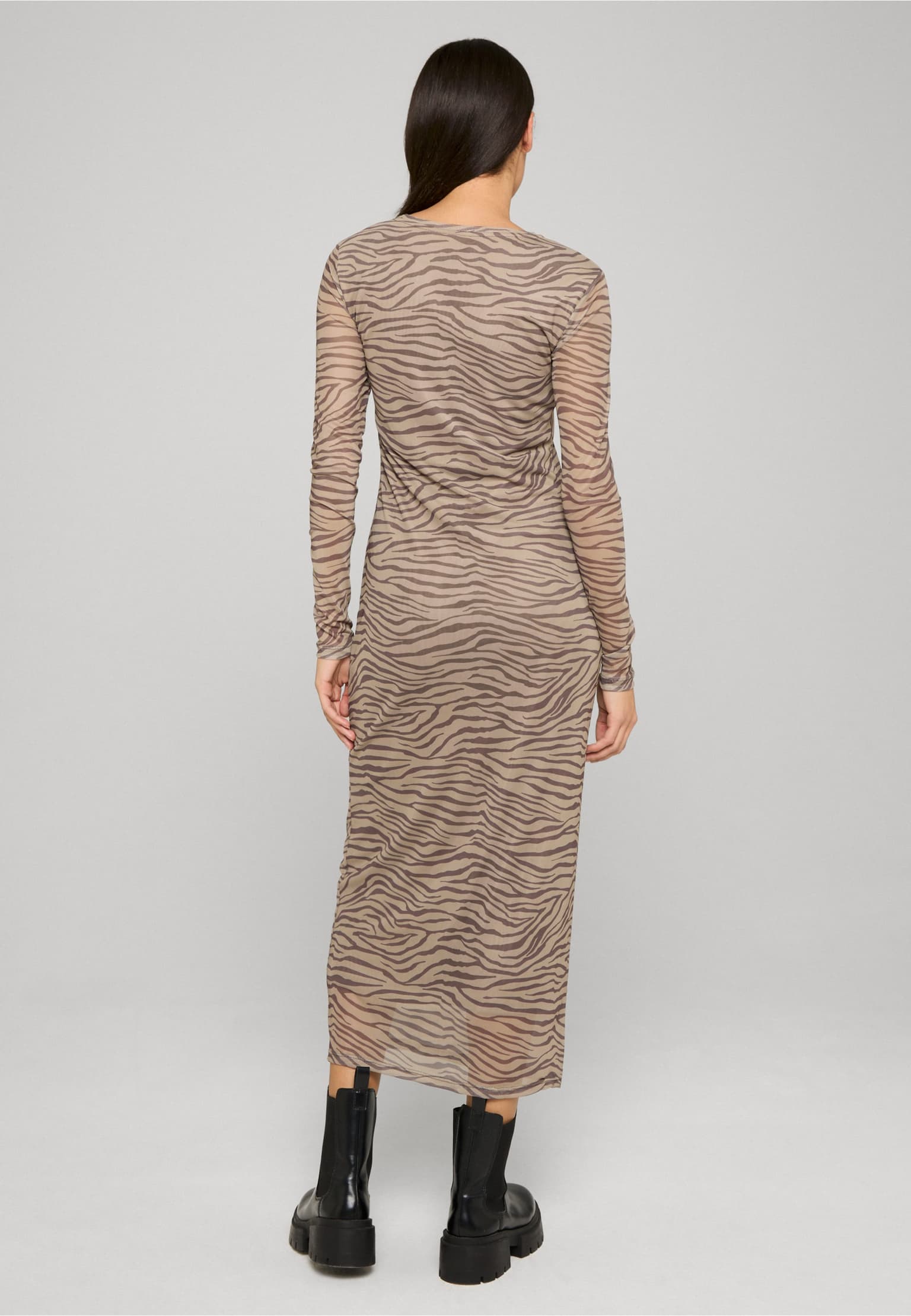 Noisy May NMJUDITH L/S MESH DRESS JRS FWD – Bild 2