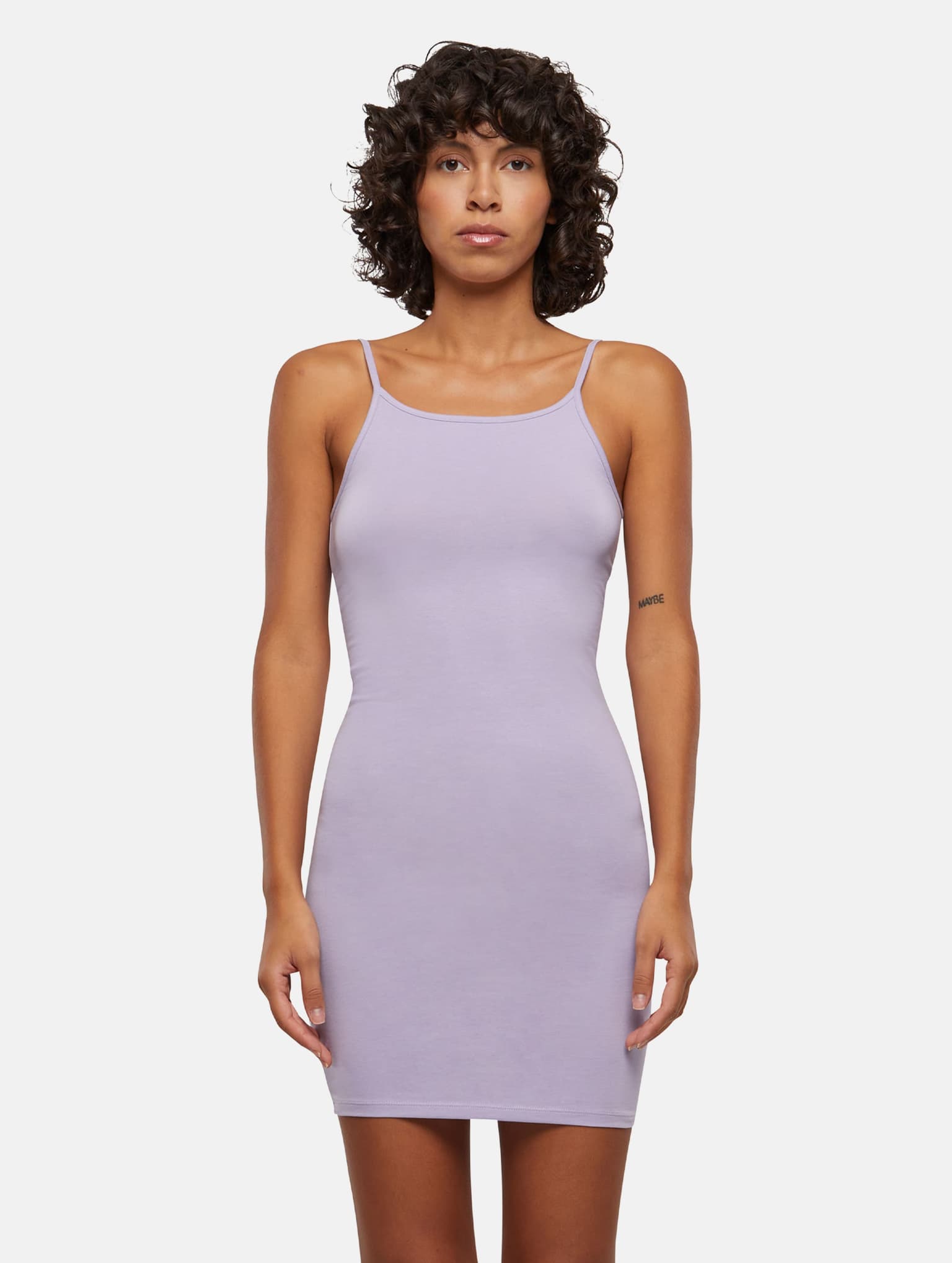 Urban Classics Ladies Stretch Jersey Slim Dress – Bild 3
