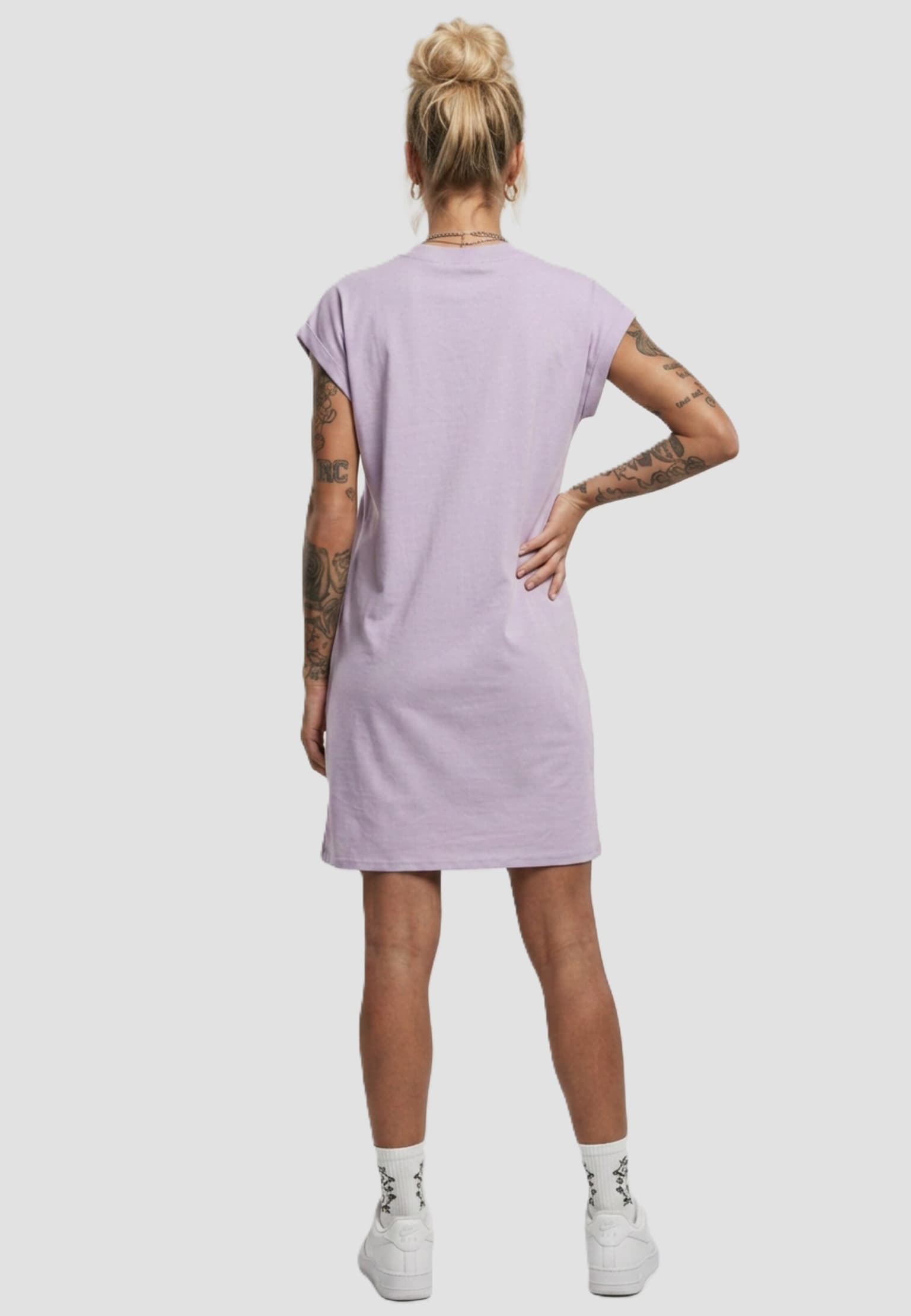 Urban Classics Ladies Turtle Extended Shoulder Dress – Bild 2
