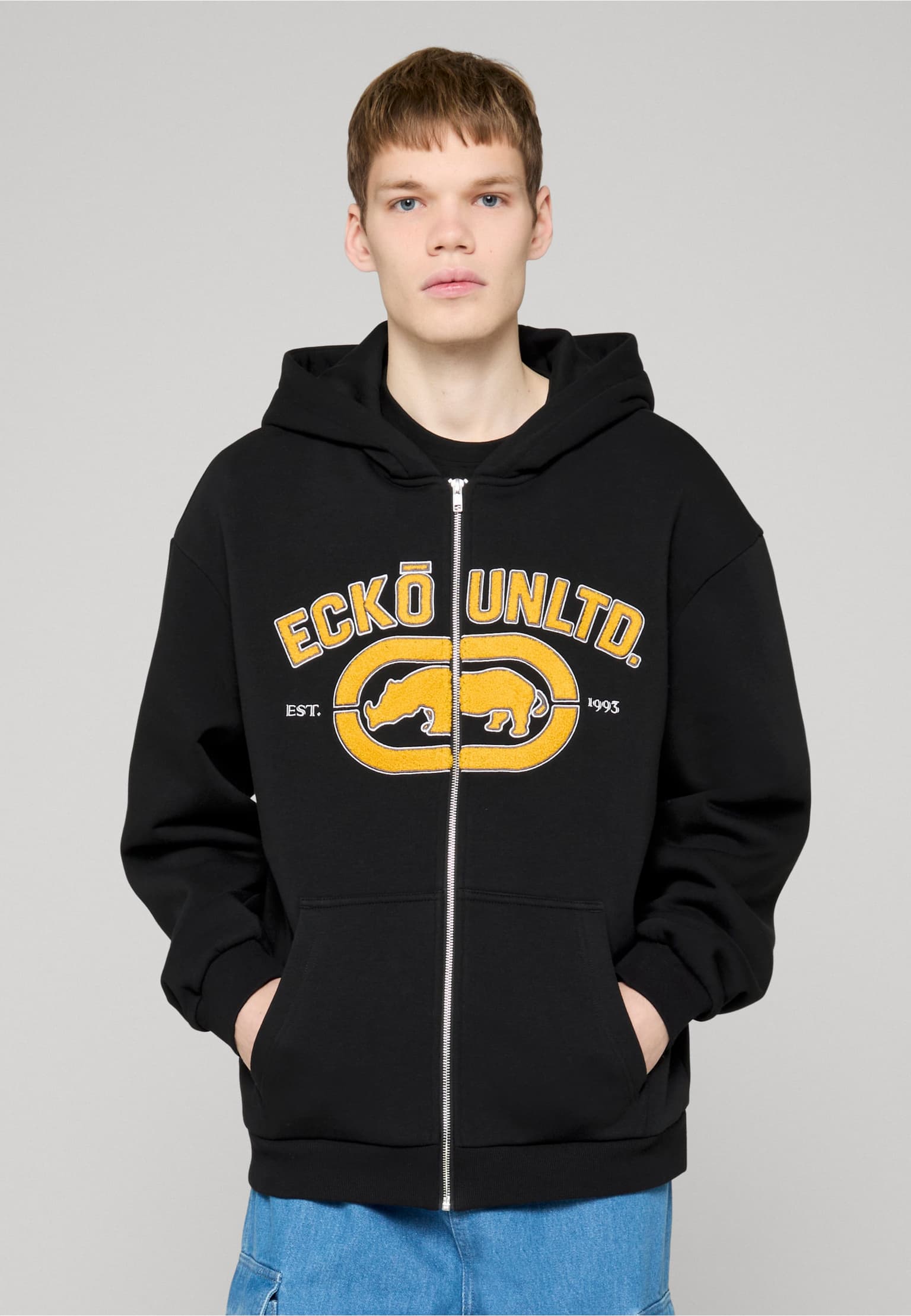 Ecko Unltd. Vintage Logo Zip-Hoodie