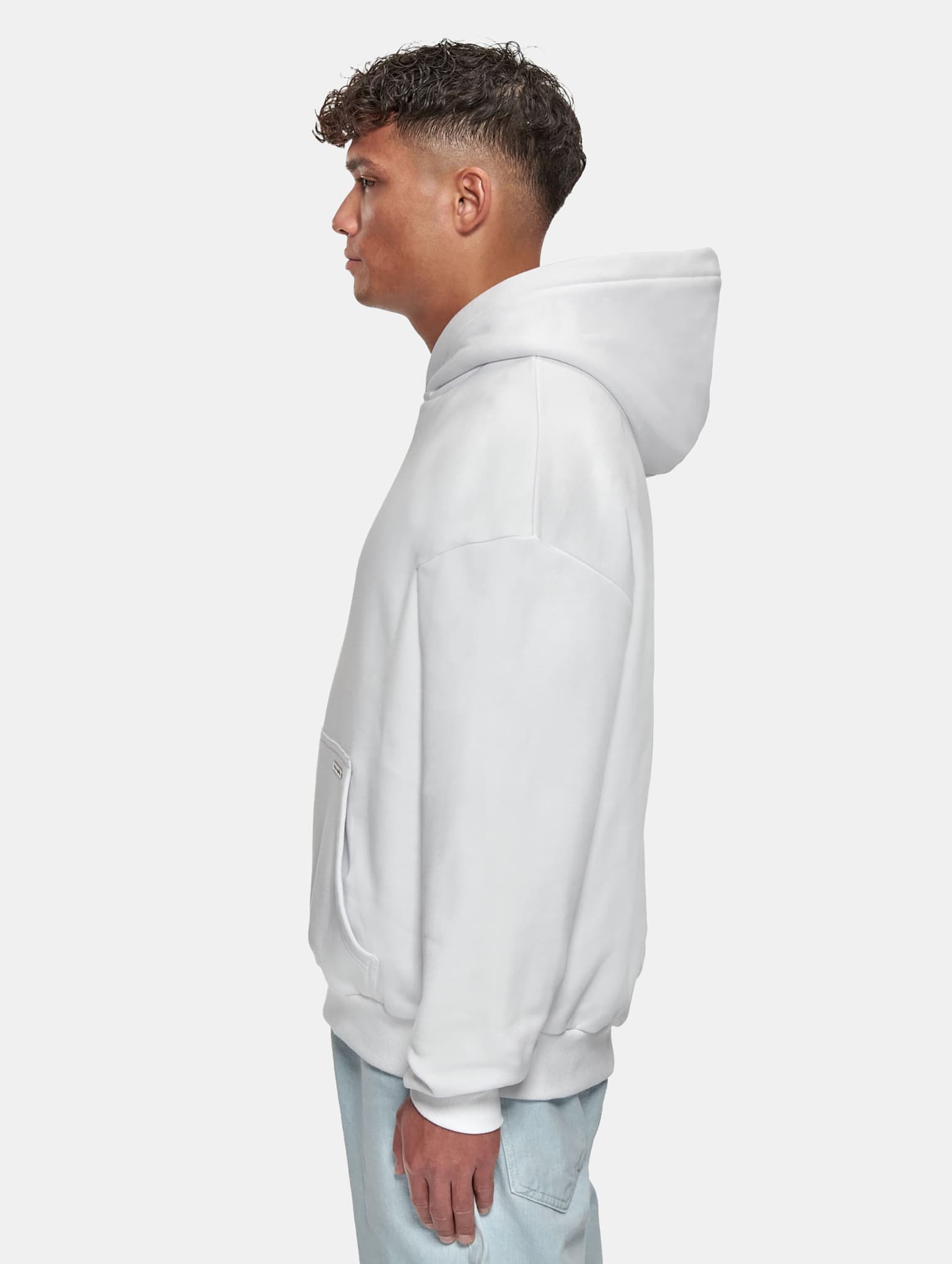 Dropsize Bazix Republiq SUPER HEAVY BLANK HOODIE – Bild 3