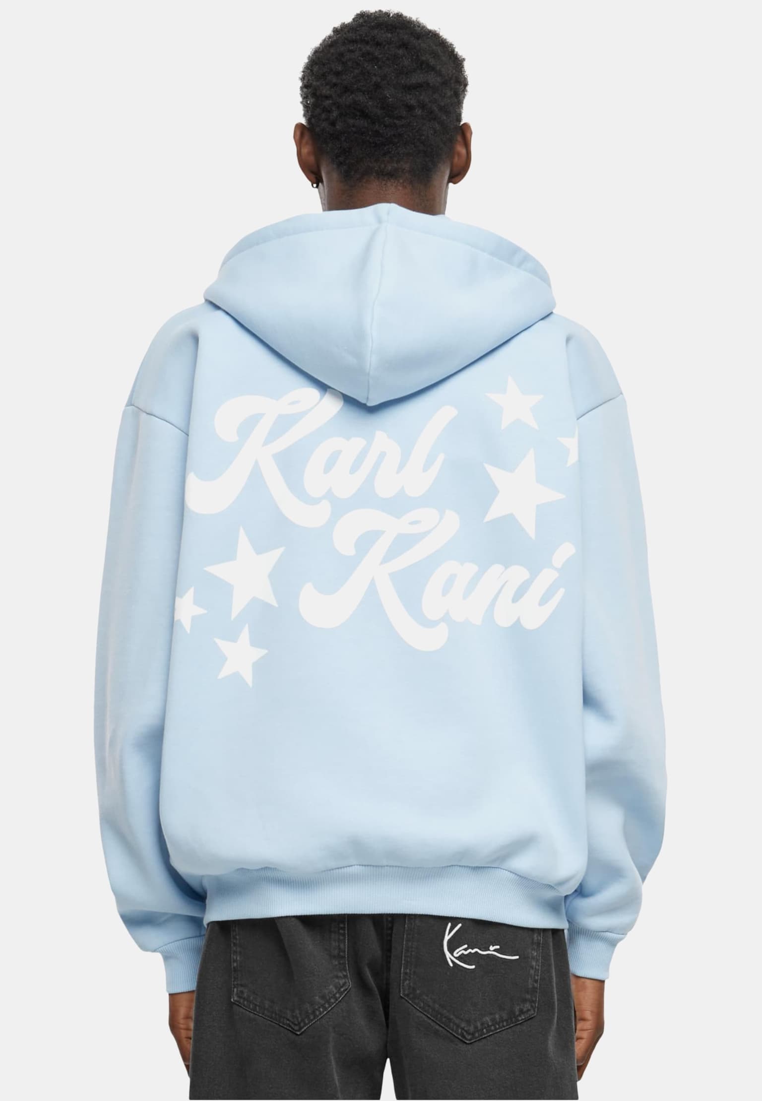 Karl Kani Chest Signature OS Full Zip Star Hoodie