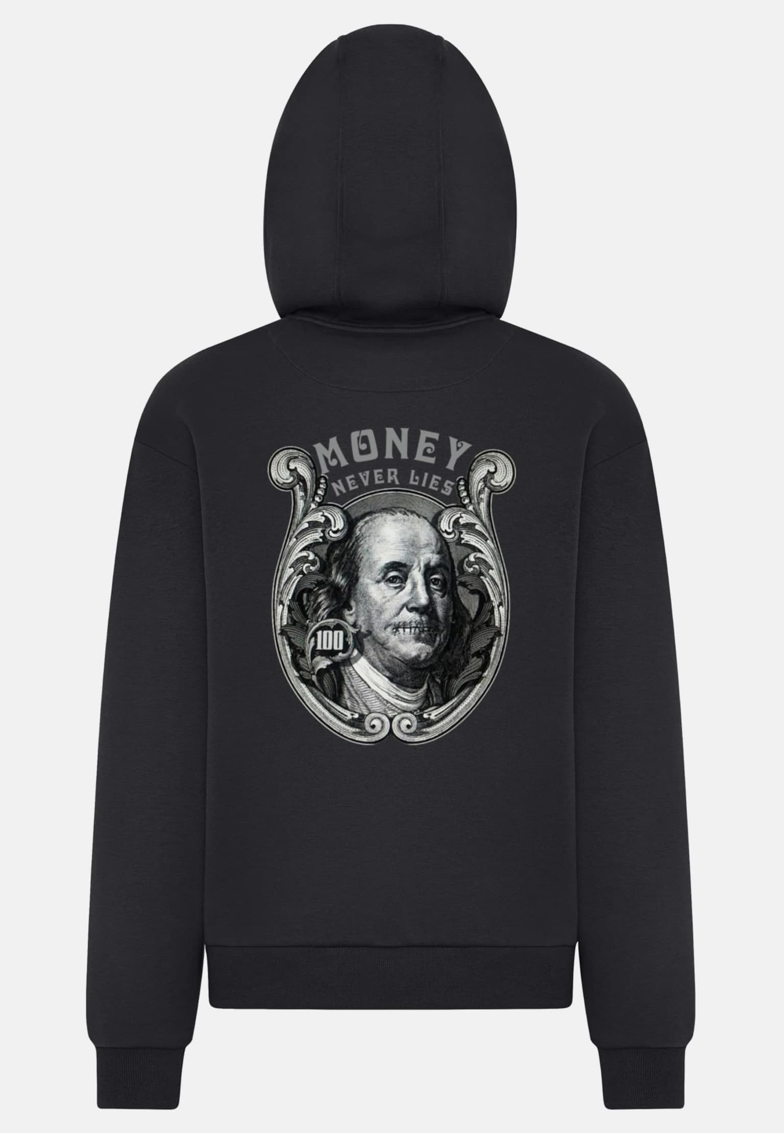2Y Studios MONEY NEVER LIES versize Hoodie – Bild 4