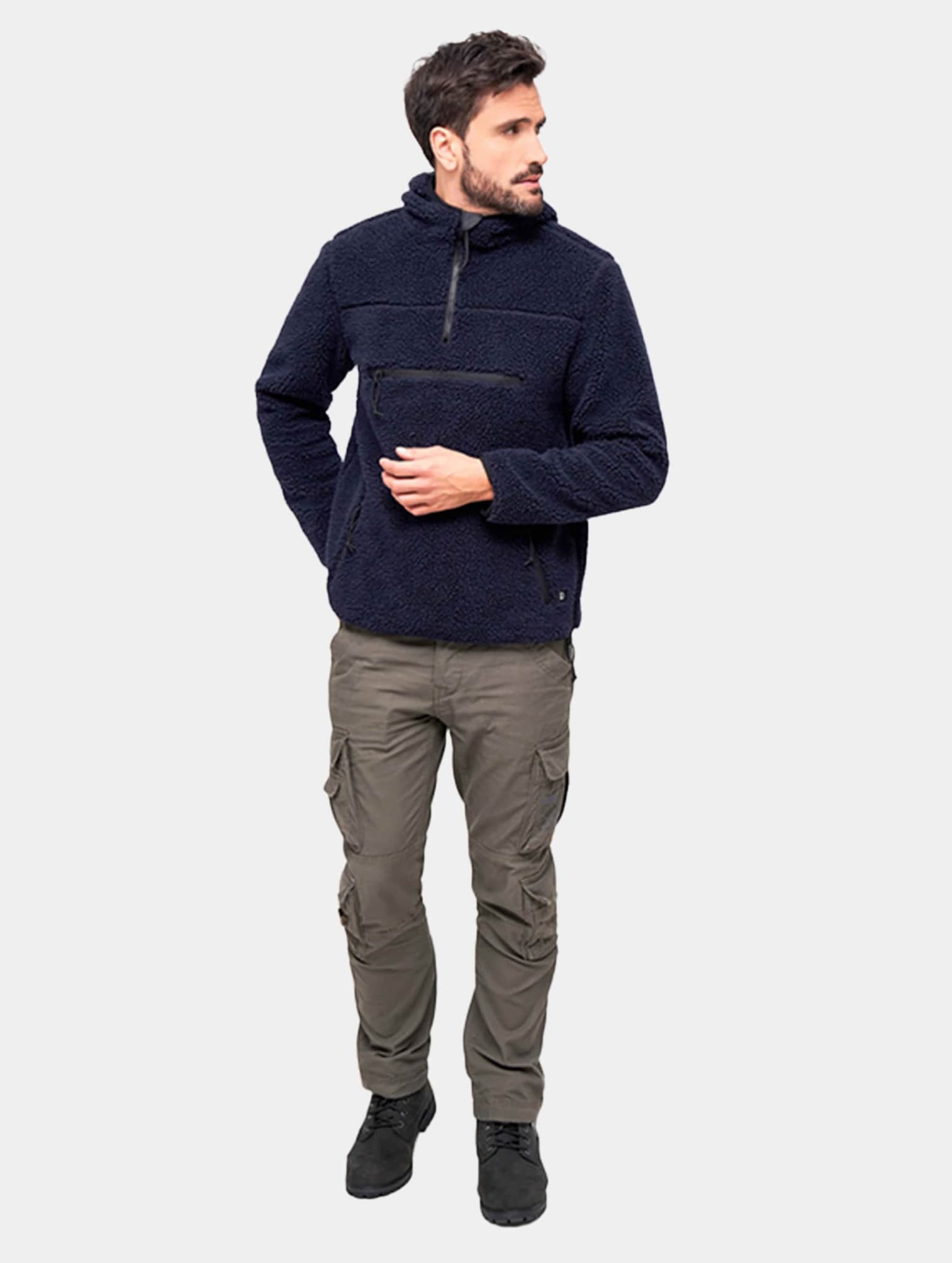 Brandit Teddyfleece Worker Pullover – Bild 3