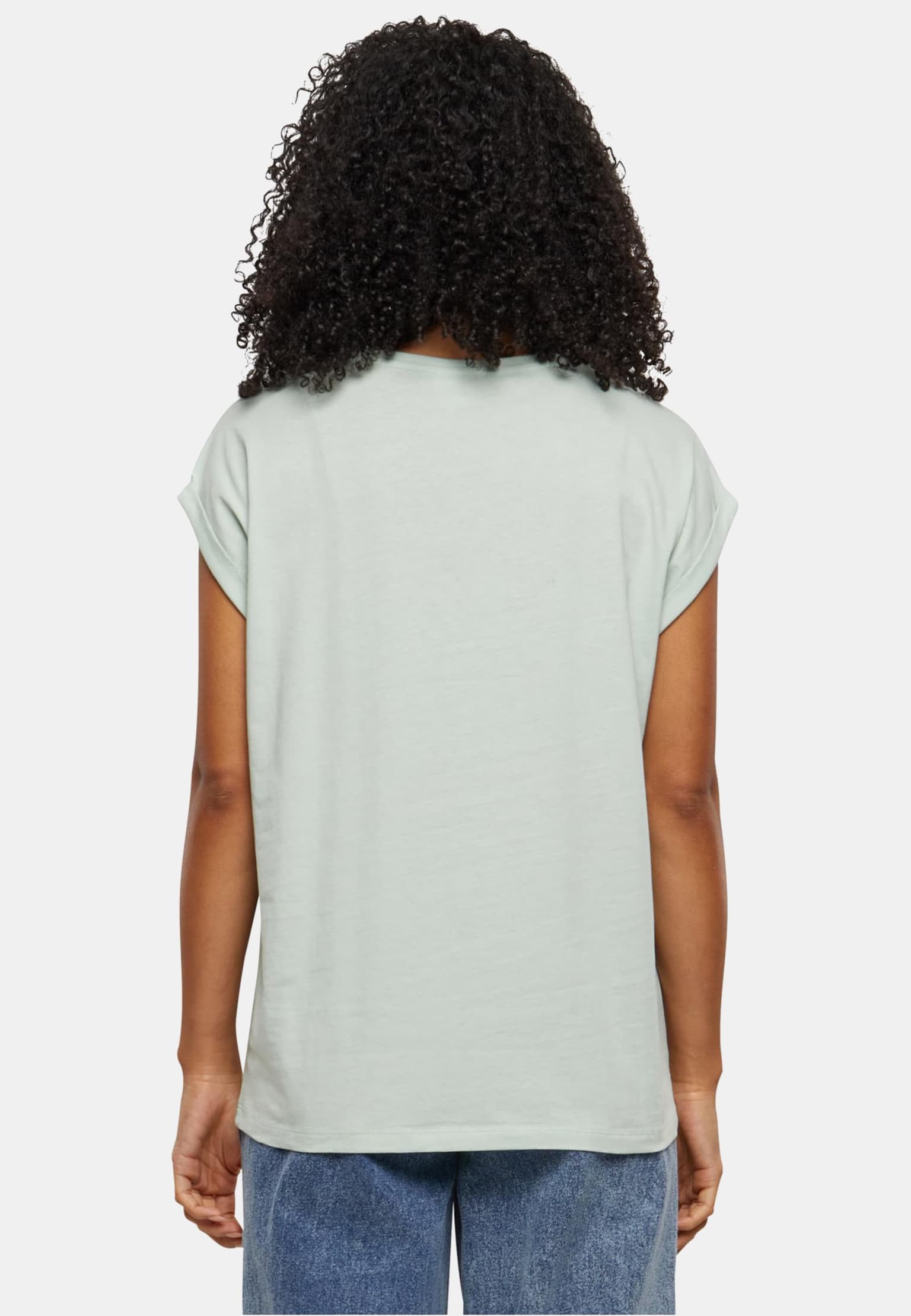 Urban Classics Ladies Extended Shoulder Tee – Bild 2
