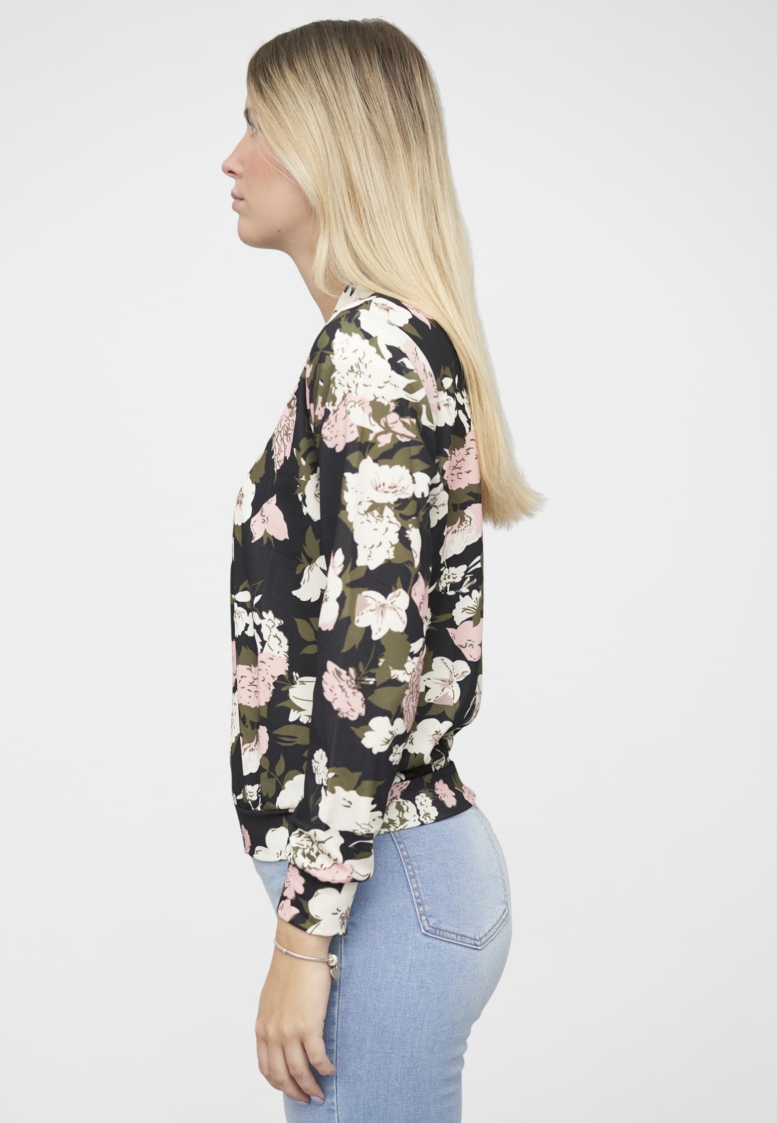 Cloud5ive Blouson Jacket with floral print – Bild 3