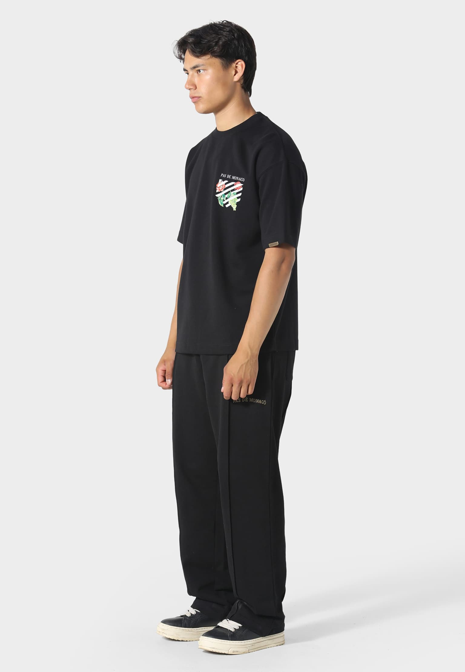 Pas De Monaco FLORAL LINE T-SHIRT – Bild 4