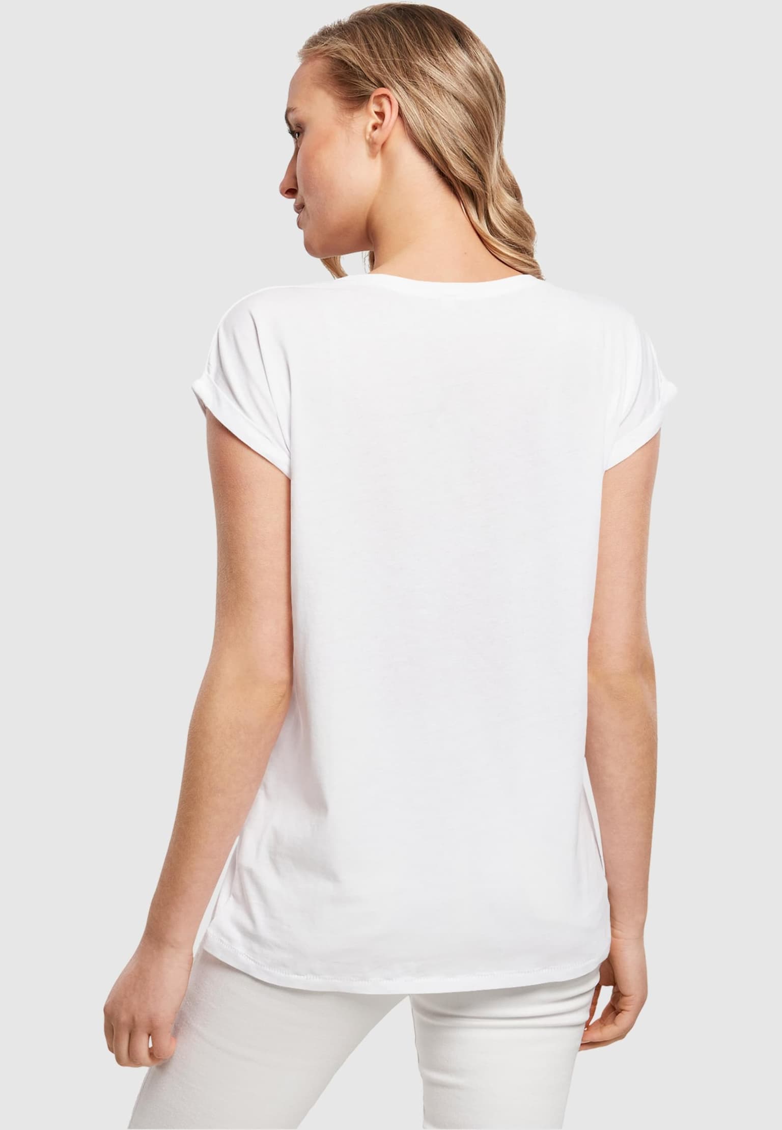 Merchcode Ladies Color Splash Player Extended Shoulder Tee – Bild 2