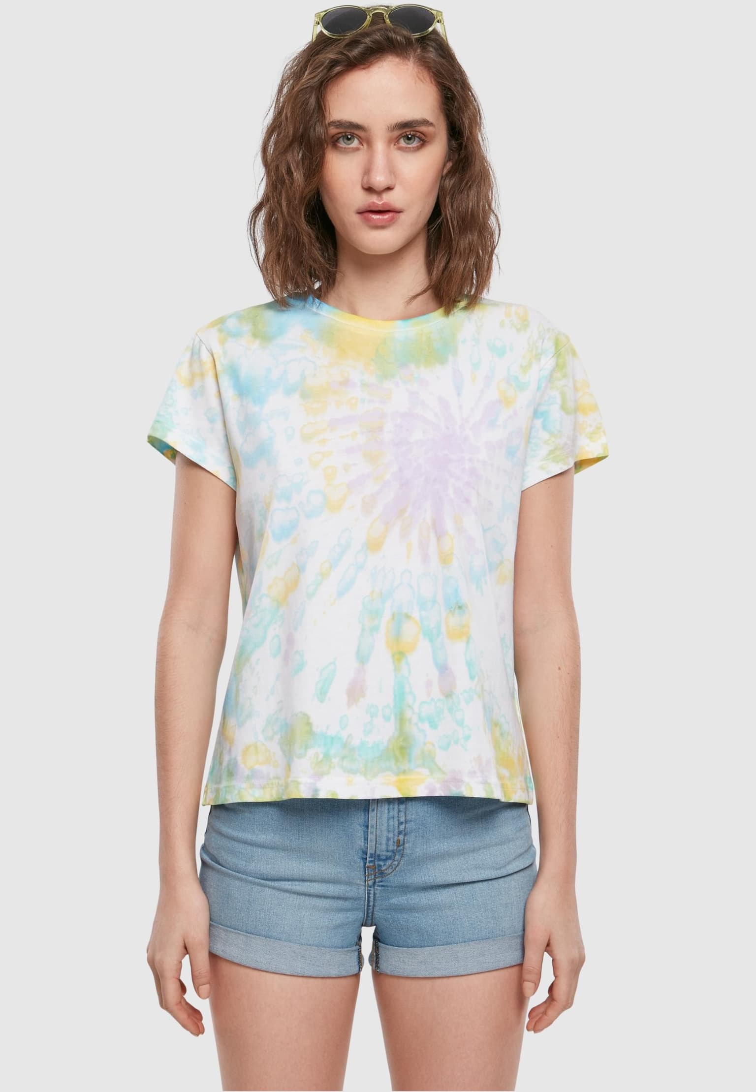 Urban Classics Ladies Tie Dye Boyfriend Tee – Bild 3