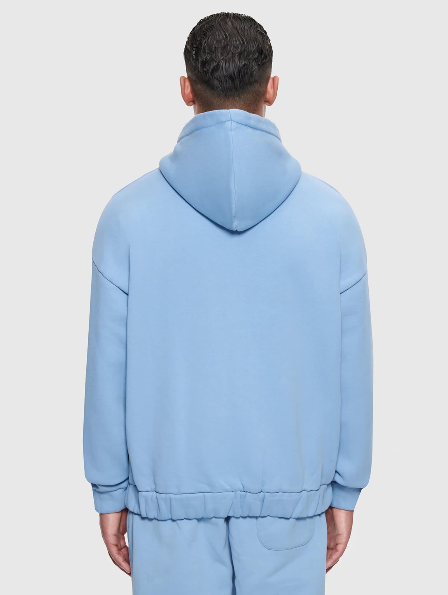 Dropsize Bazix Republiq Super Heavy Blank Zip Hoodie – Bild 2