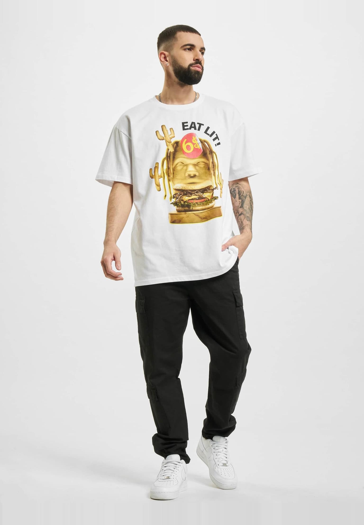 Mister Tee Upscale Eat Lit Oversize – Bild 4