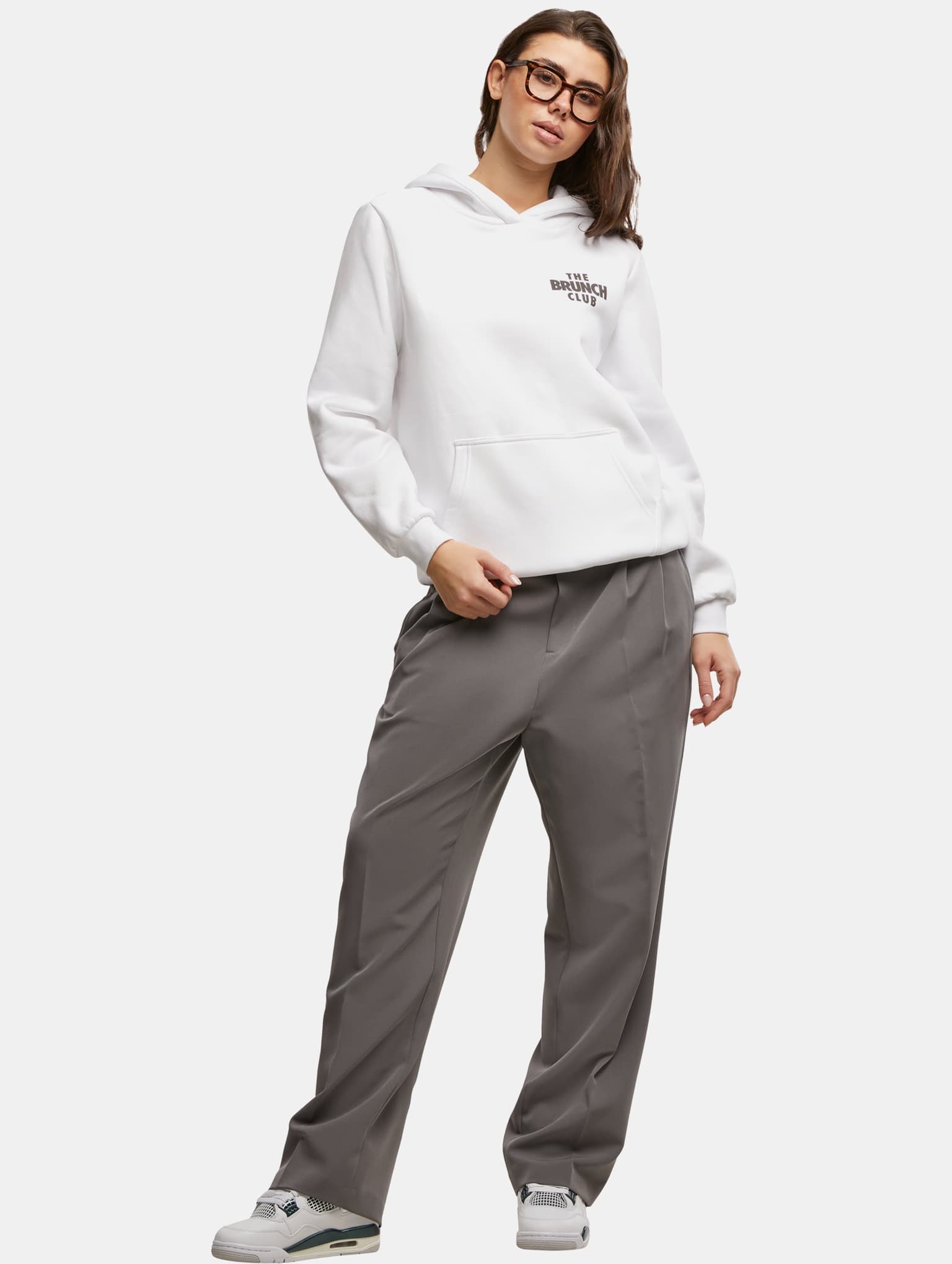Miss Tee The Brunch Club Ladies Fluffy Hoody – Bild 4