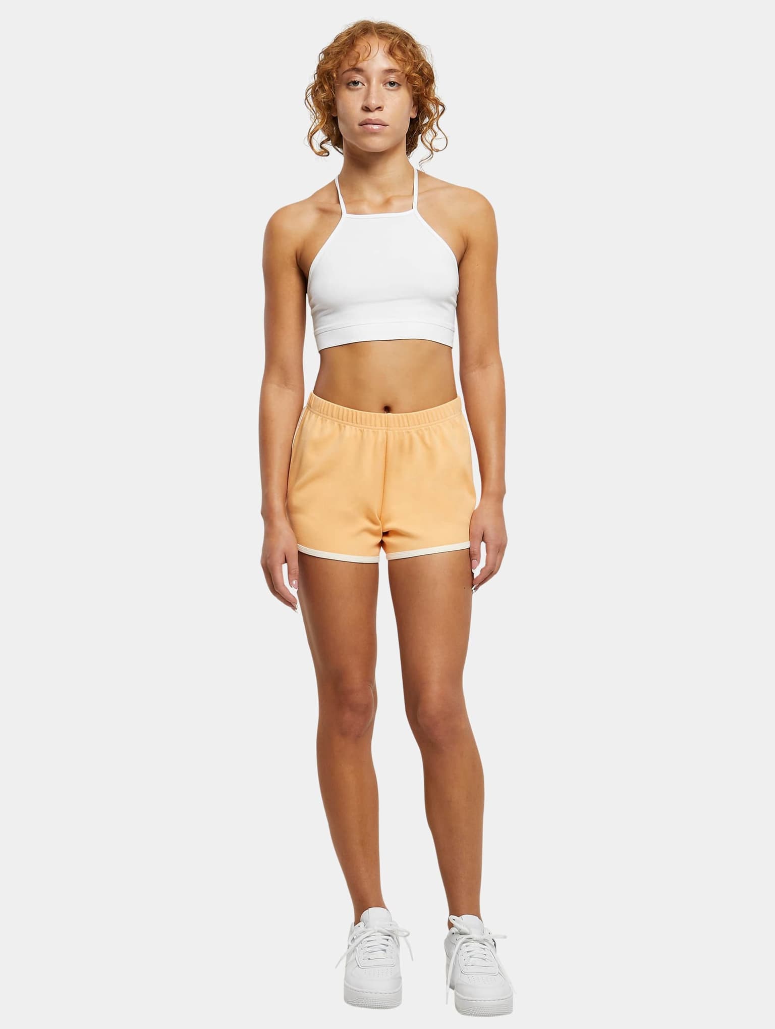Urban Classics Ladies Essentials Interlock Retro Hotpants – Bild 4