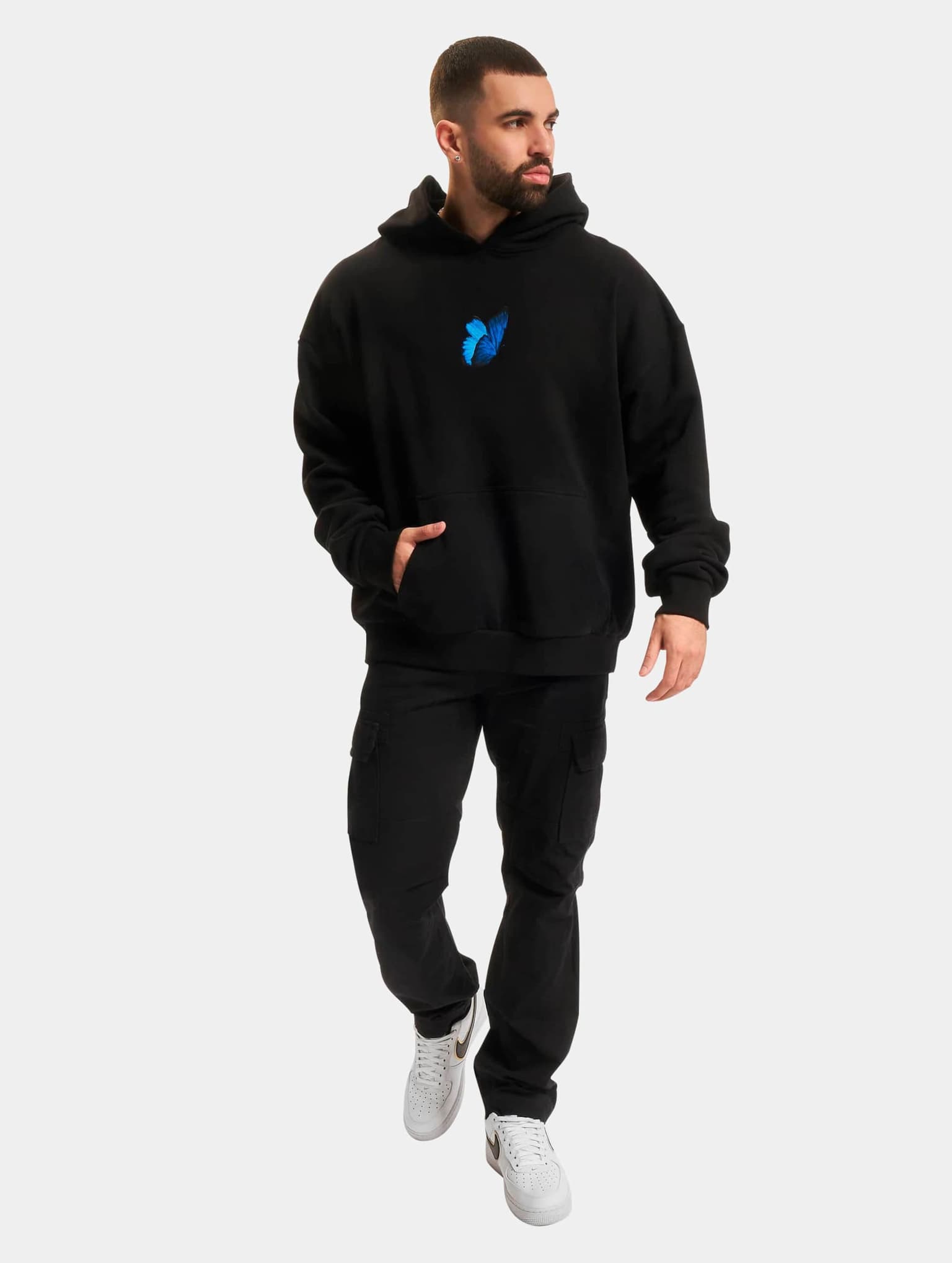 Mister Tee Upscale Le Papillon Heavy Oversize Hoodie – Bild 4