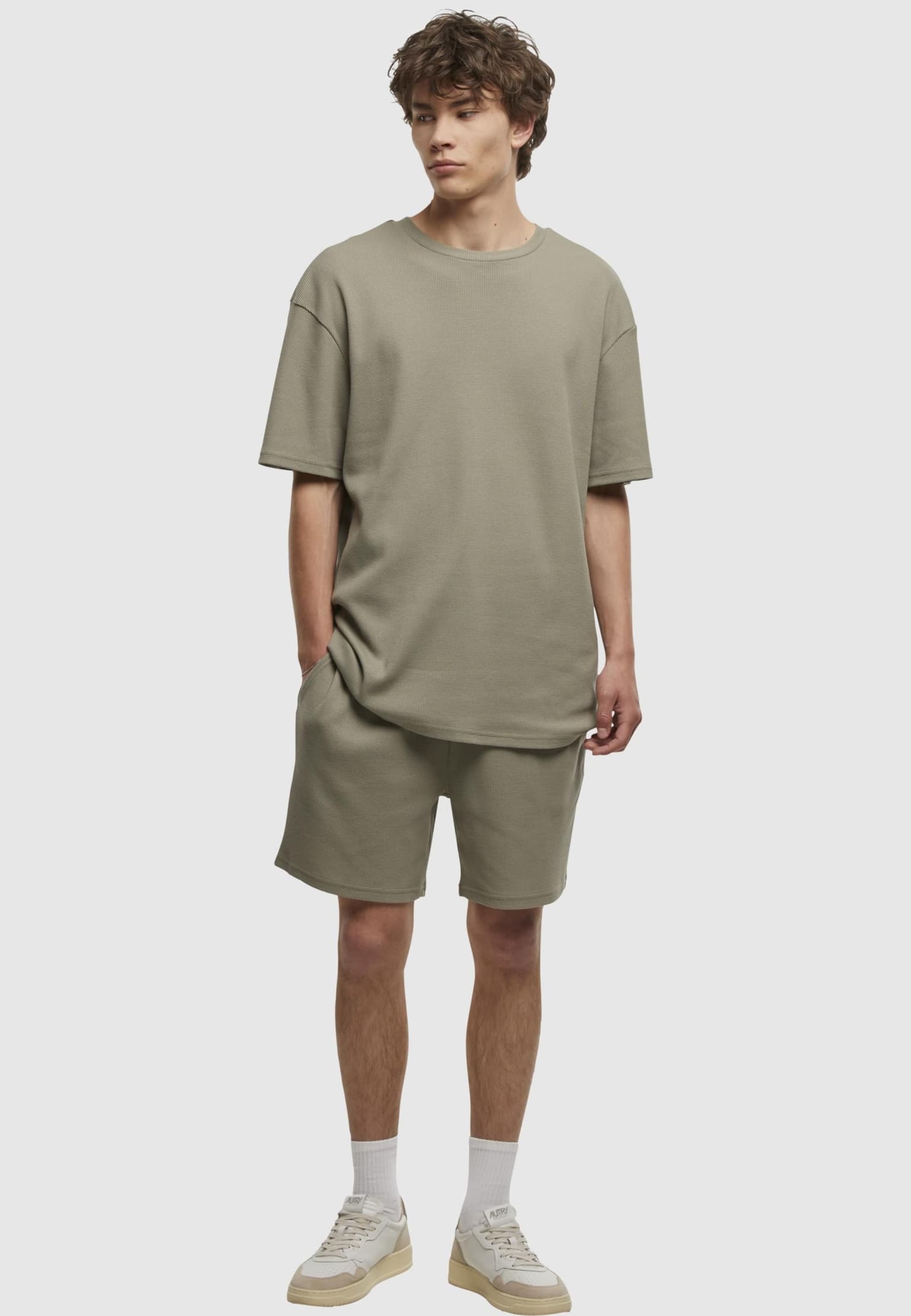 Urban Classics Waffle Tee – Bild 4