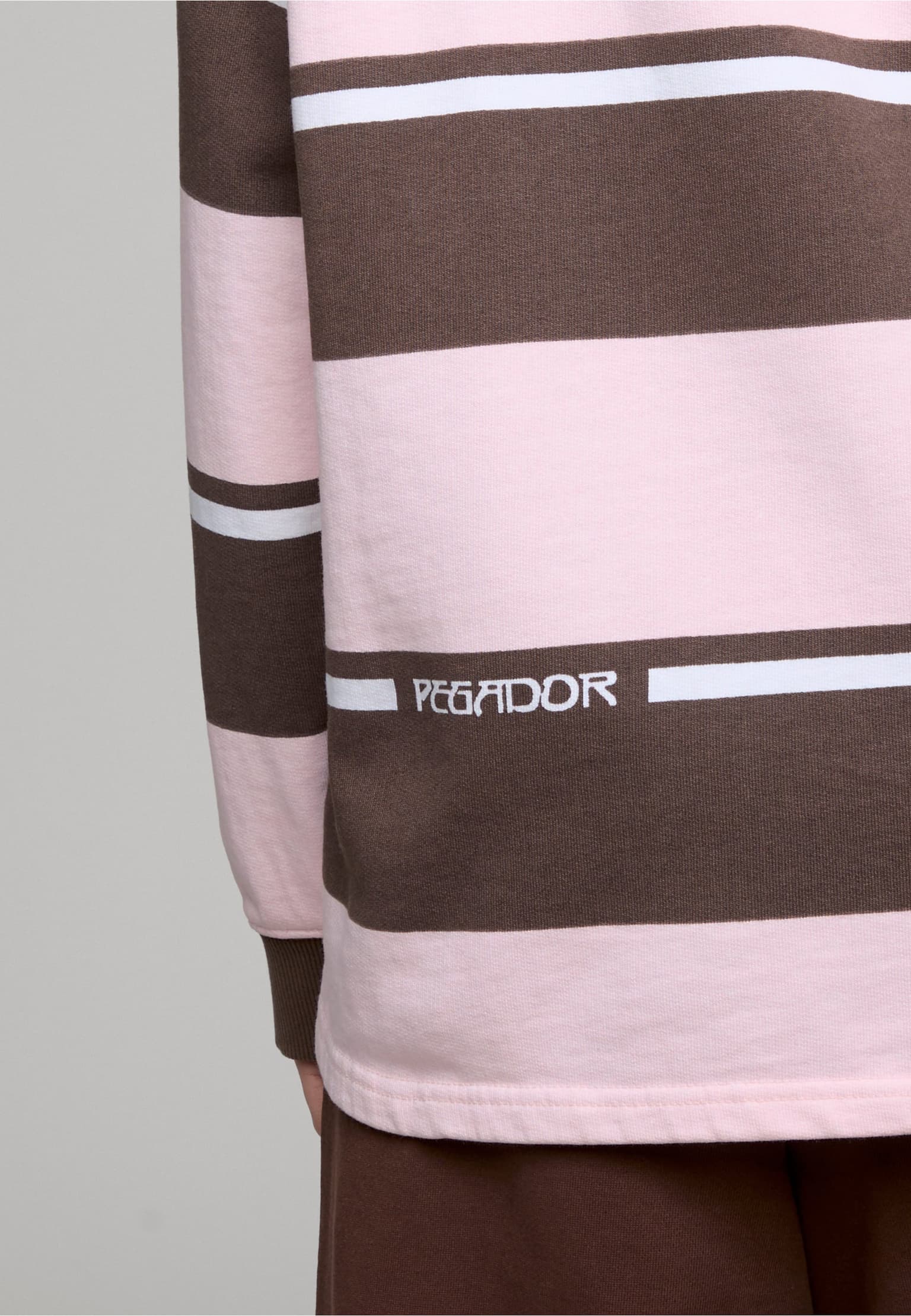 PEGADOR Morella Striped Polo Sweater – Bild 4