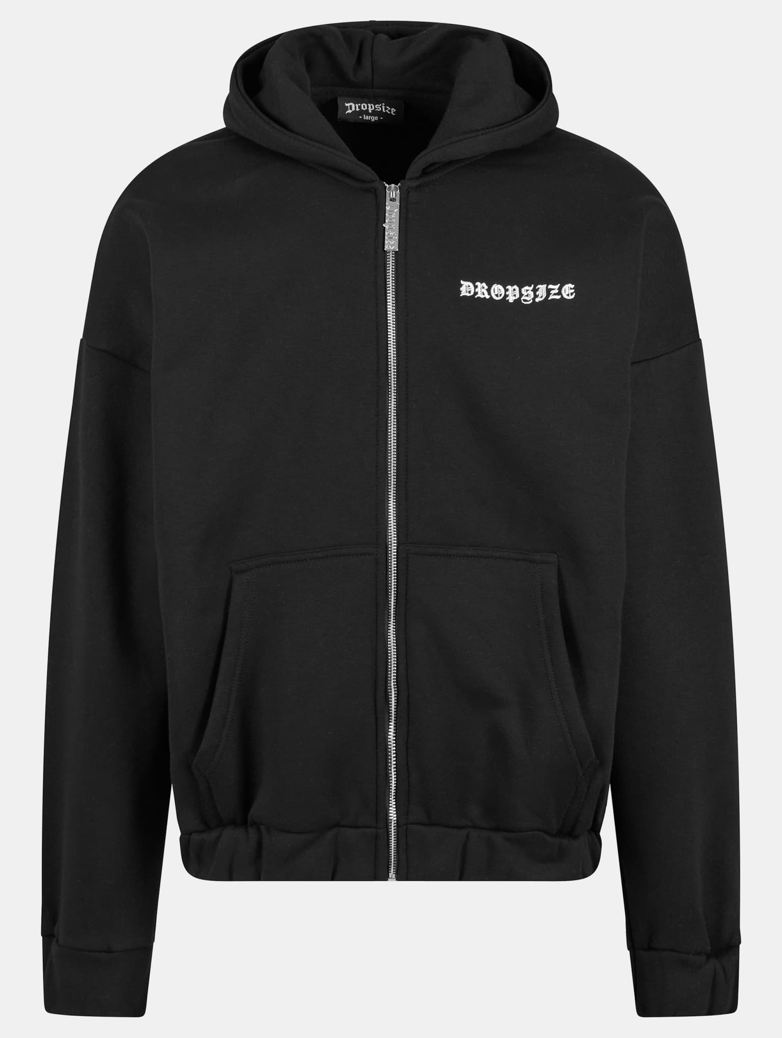 Dropsize Super Heavy Oversized Crime Zip Hoodie – Bild 4