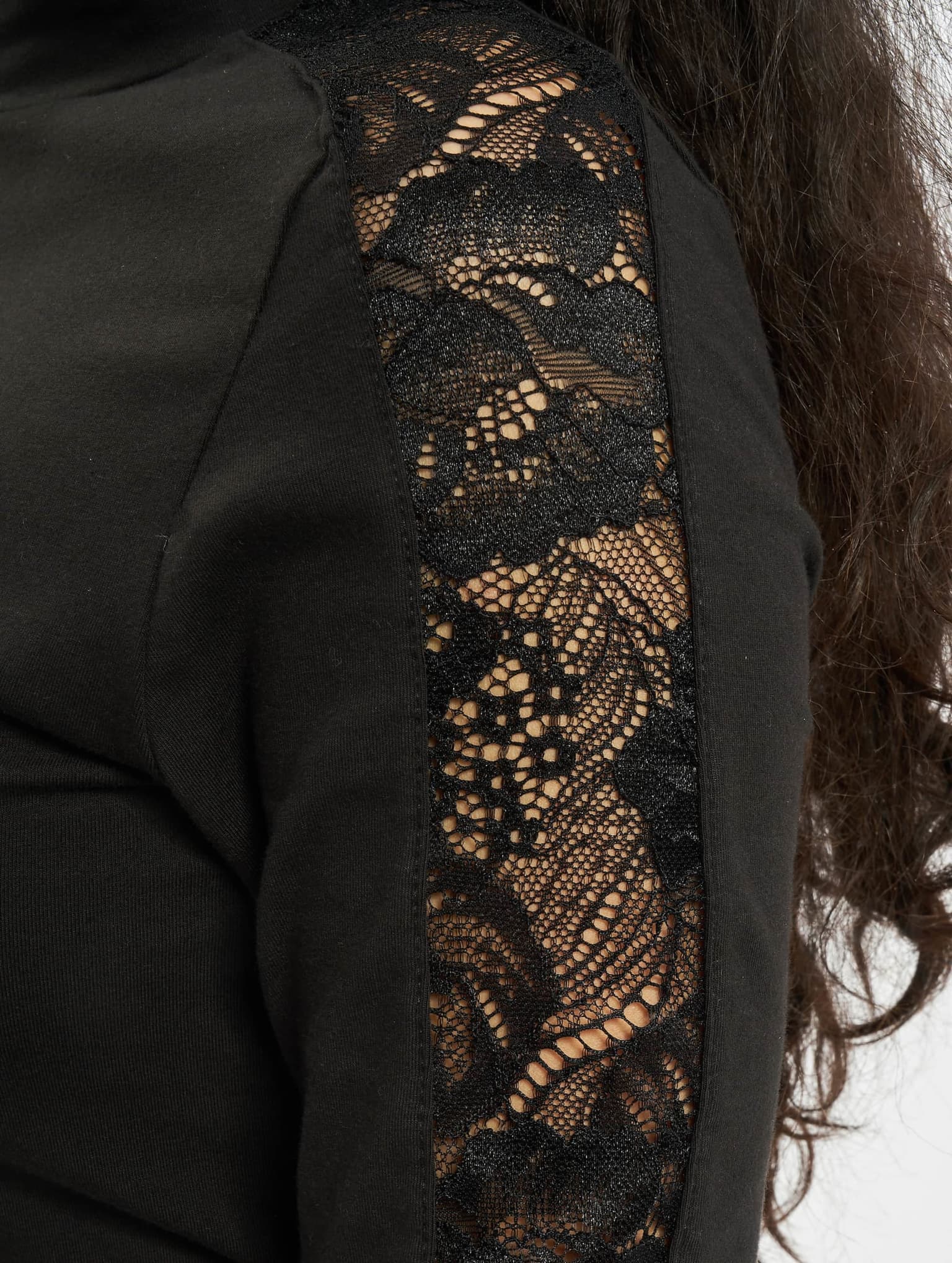 Urban Classics Ladies Lace Striped LS – Bild 4