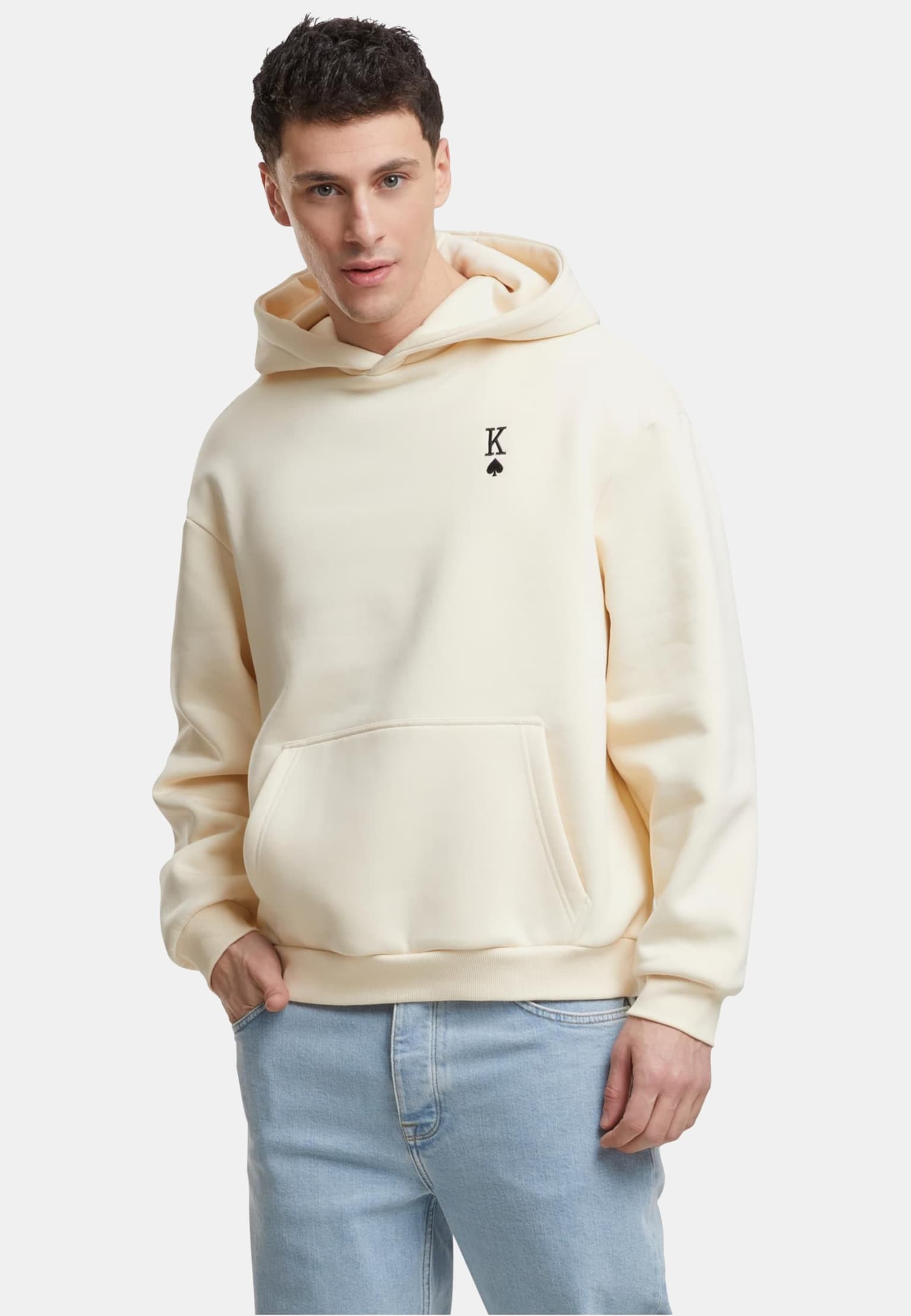 Mister Tee King Card EMB Fluffy Hoody