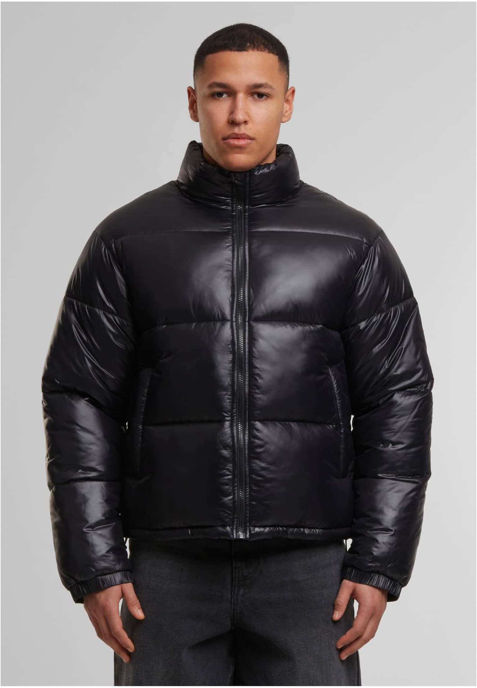Urban Classics Shiny Puffer Jacket – Bild 3