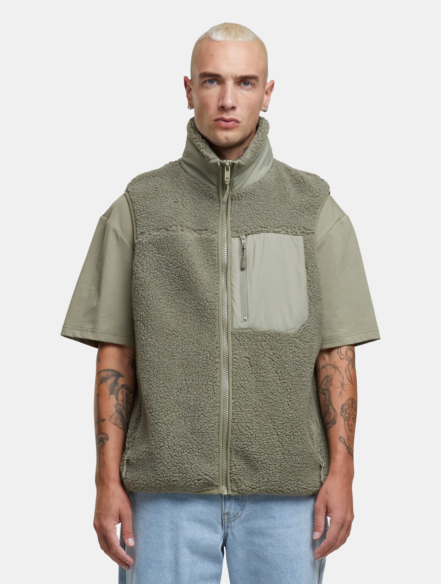 Urban Classics Sherpa Vest – Bild 3