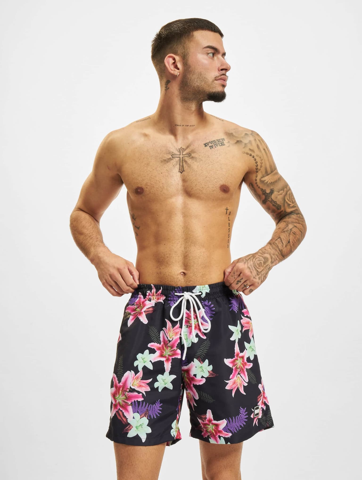 Urban Classics Pattern Swim Short
