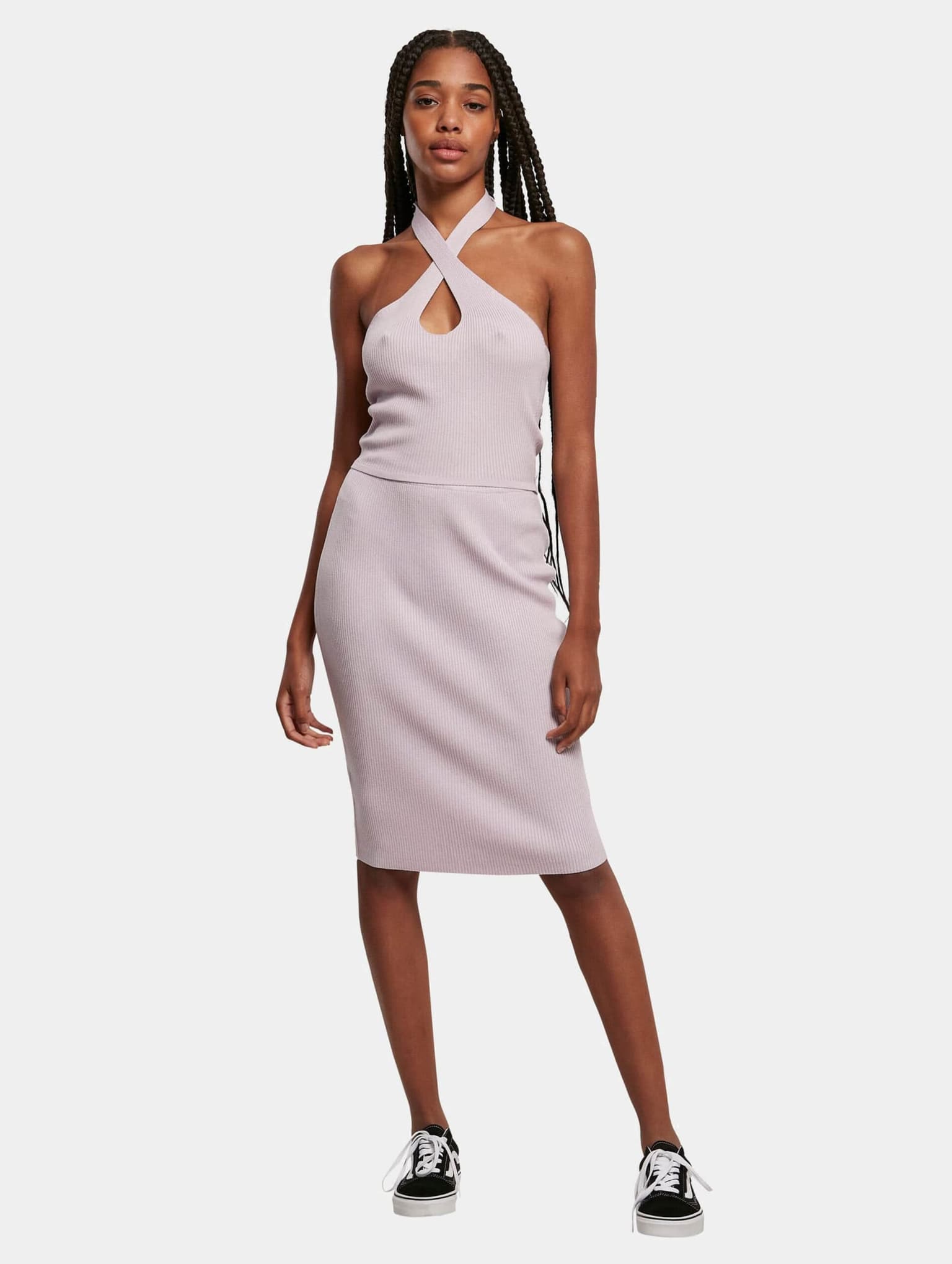Urban Classics Ladies Rib Knit Midi Skirt – Bild 3
