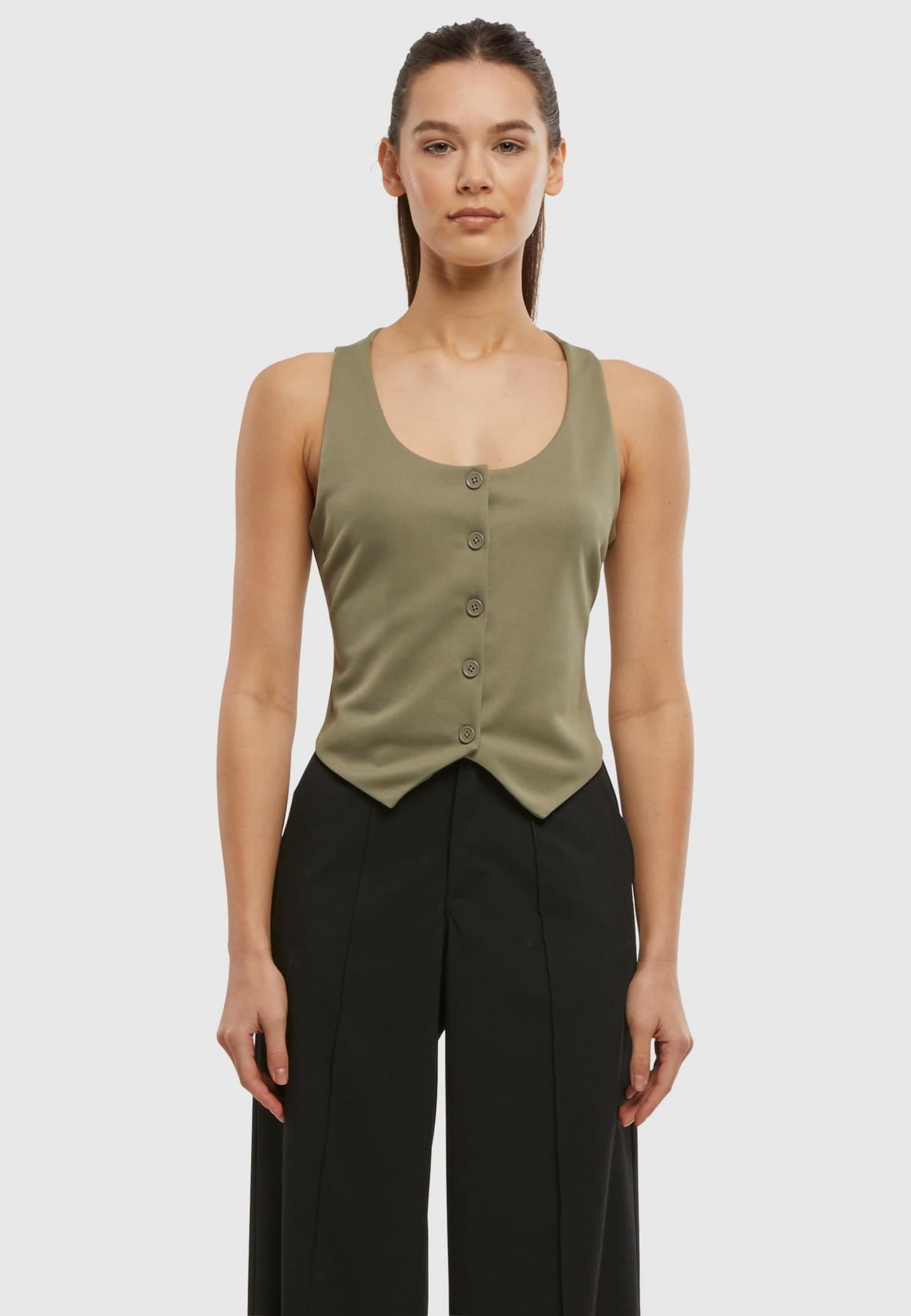 Urban Classics Ladies Jersey Vest – Bild 3