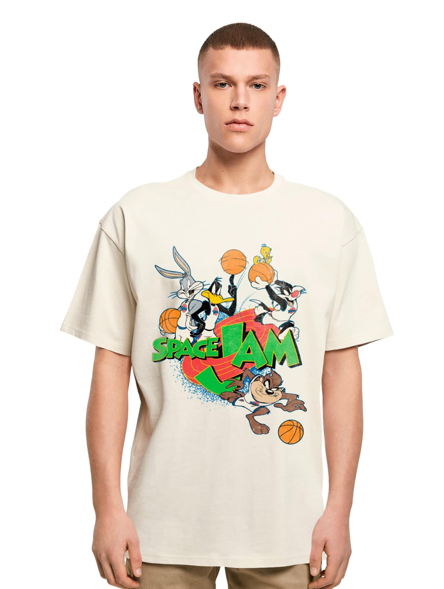 Merchcode Space Jam Team Oversize Tee – Bild 3
