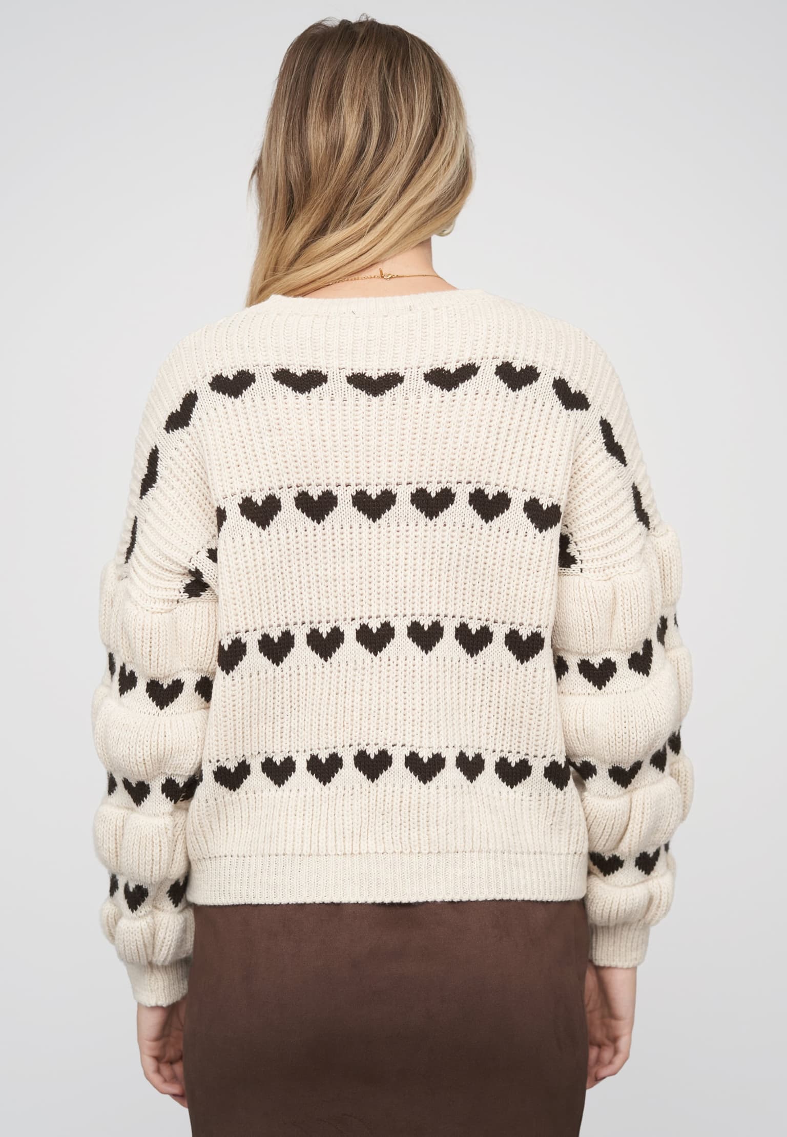 Cloud5ive Knit Sweater with hearts – Bild 2