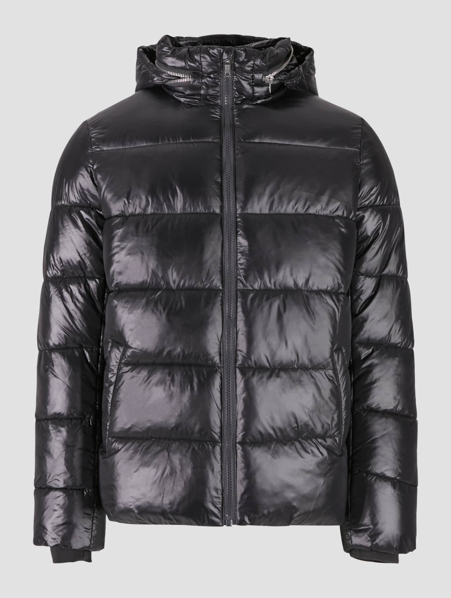 Urban Classics Essentials Zip neck Puffer Jacket – Bild 4