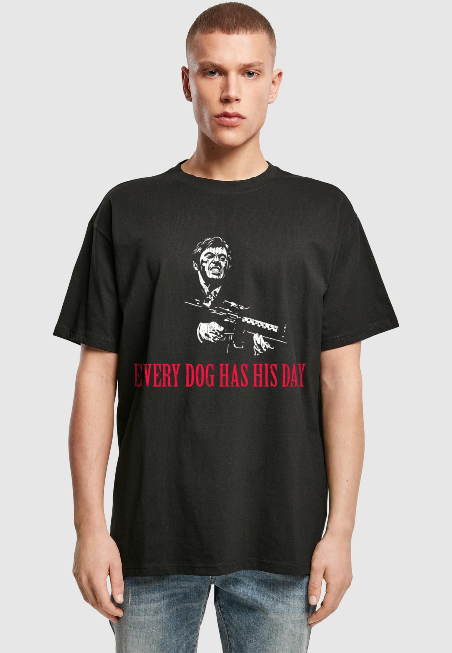 Merchcode Scarface Every Dog Oversize Tee
