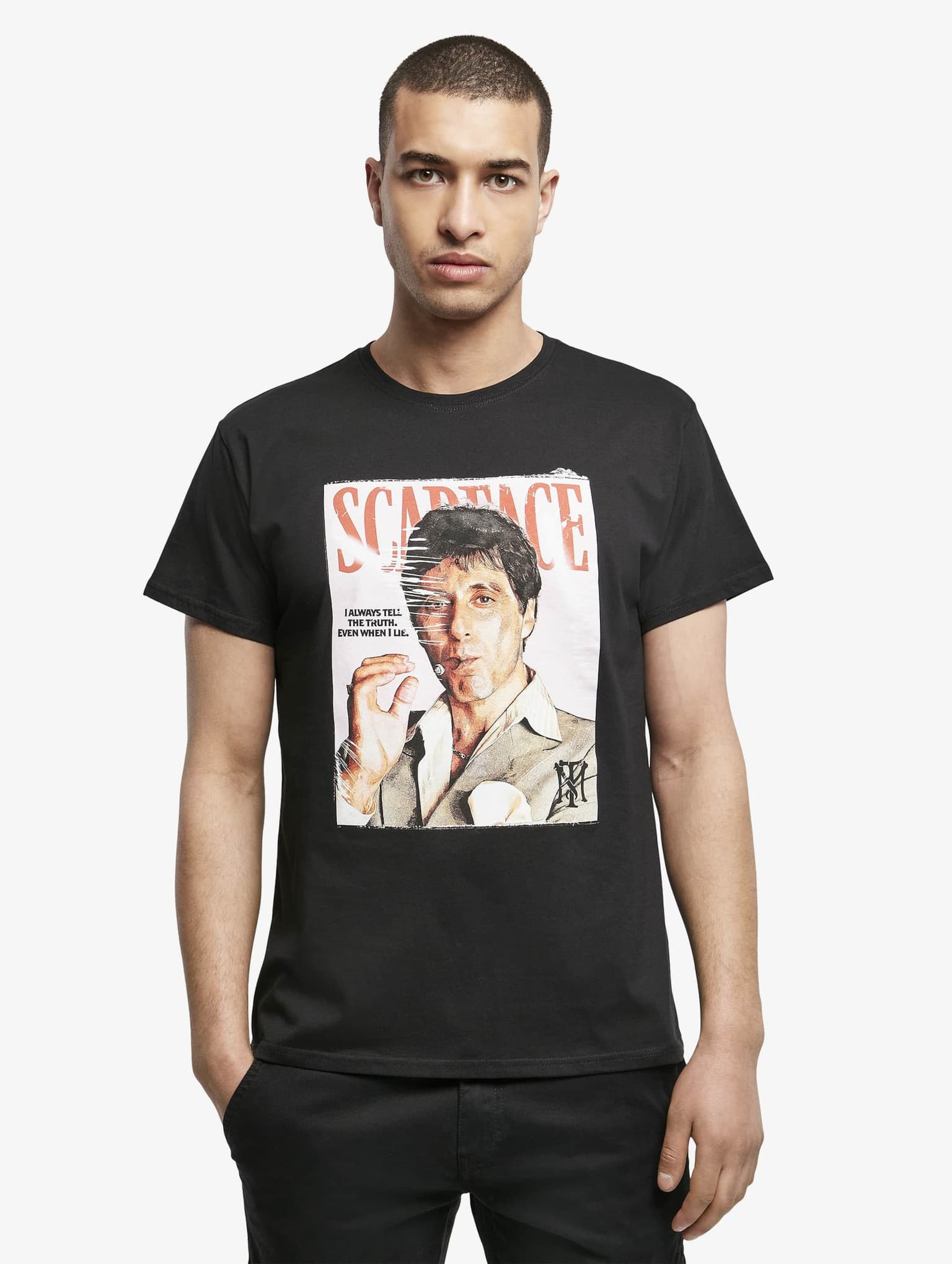 Merchcode Scarface Magazine Cover Tee – Bild 3