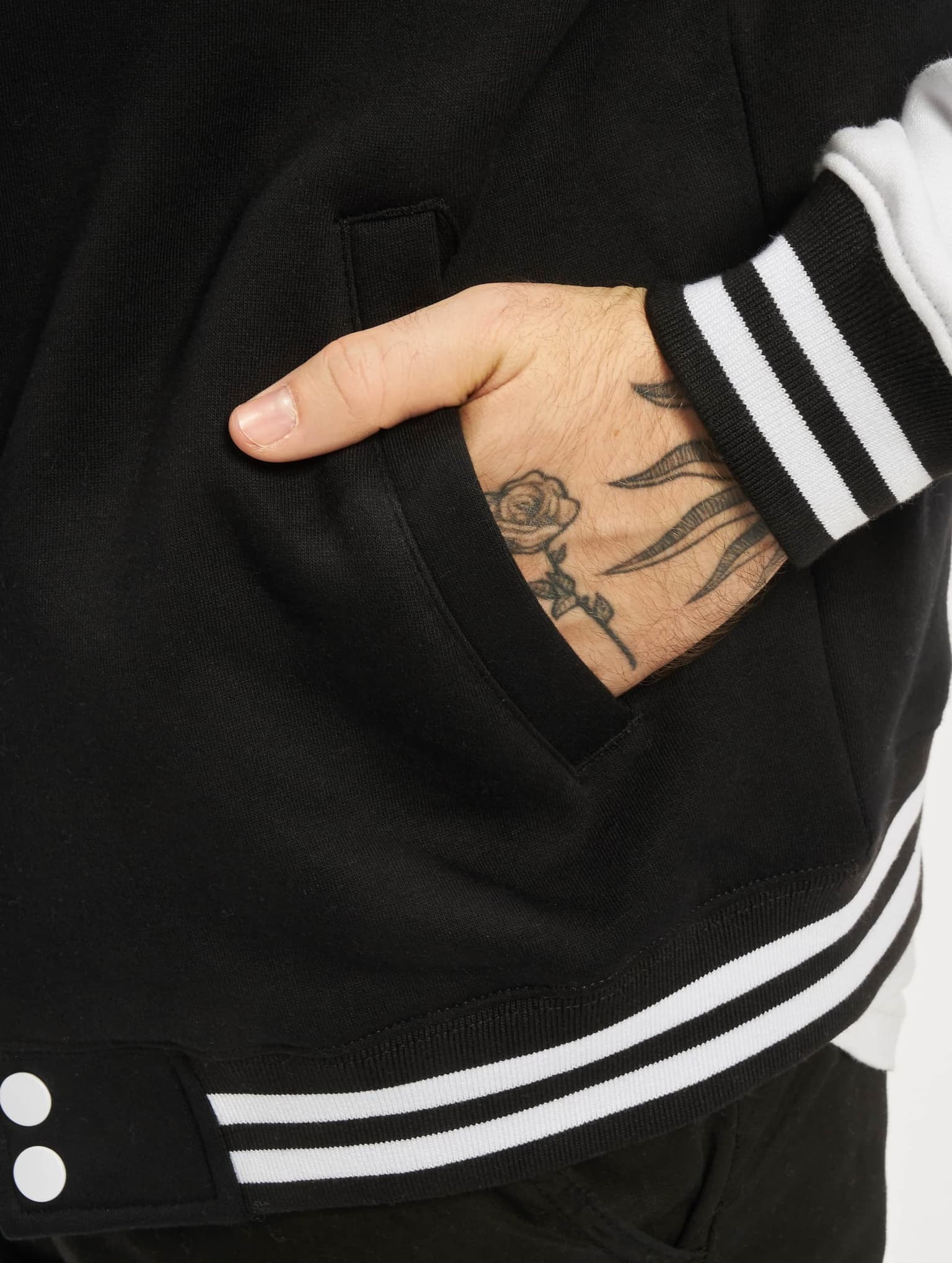 Urban Classics 2-tone College Sweatjacket – Bild 4