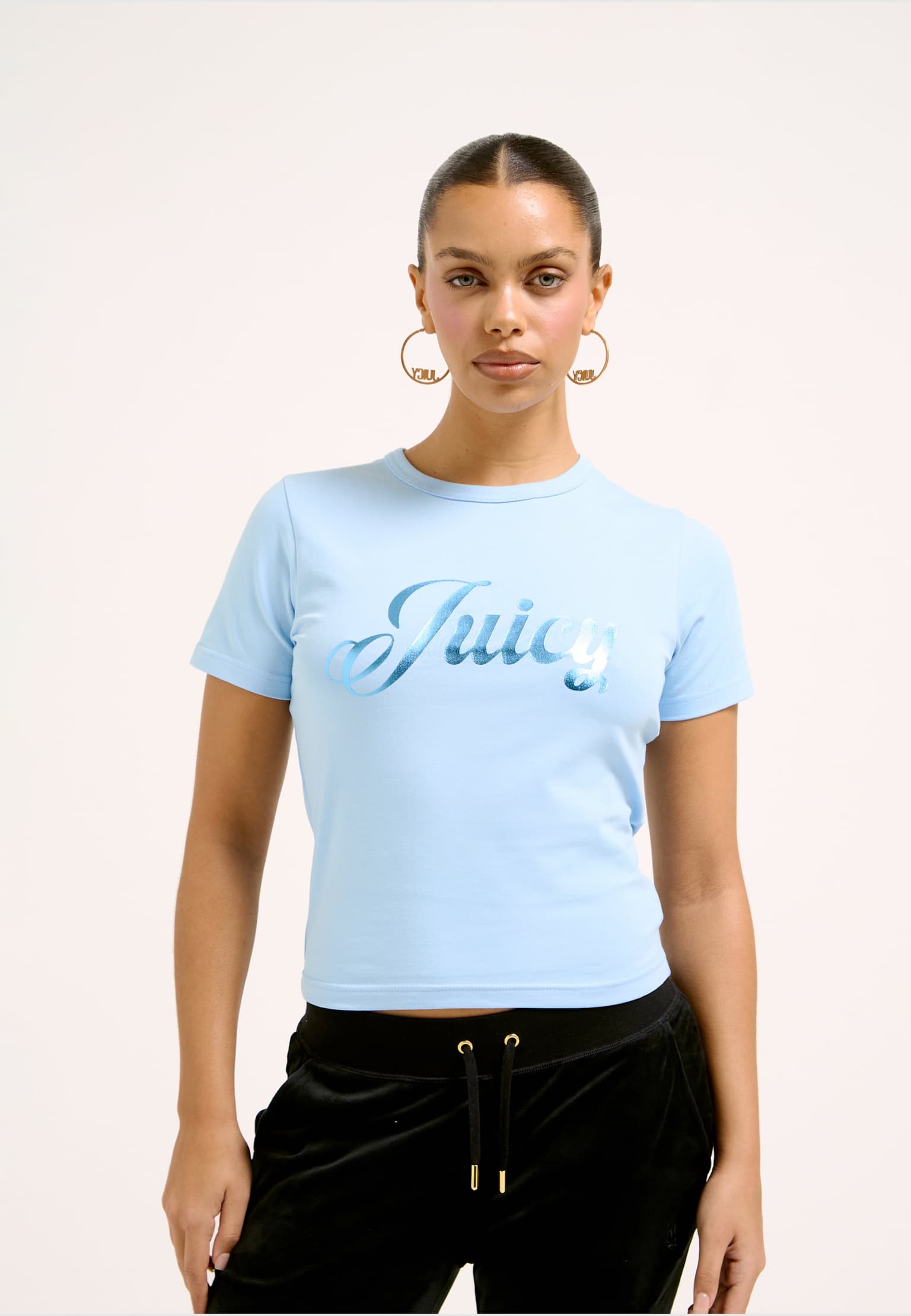 Juicy Couture FOIL JUICY FITTED TEE