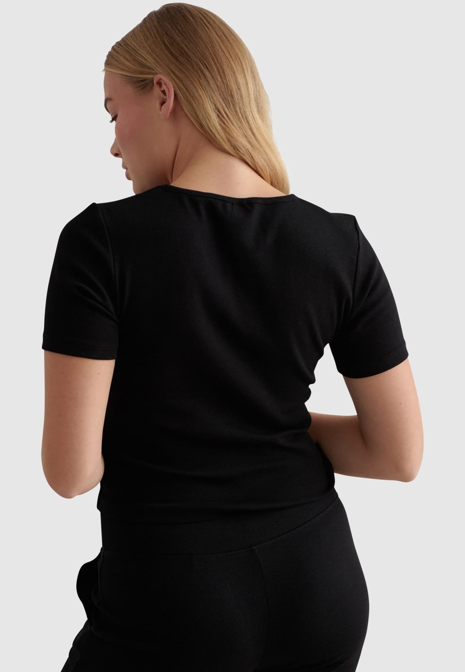 AIMN Ease Ribbed Short Sleeve – Bild 2