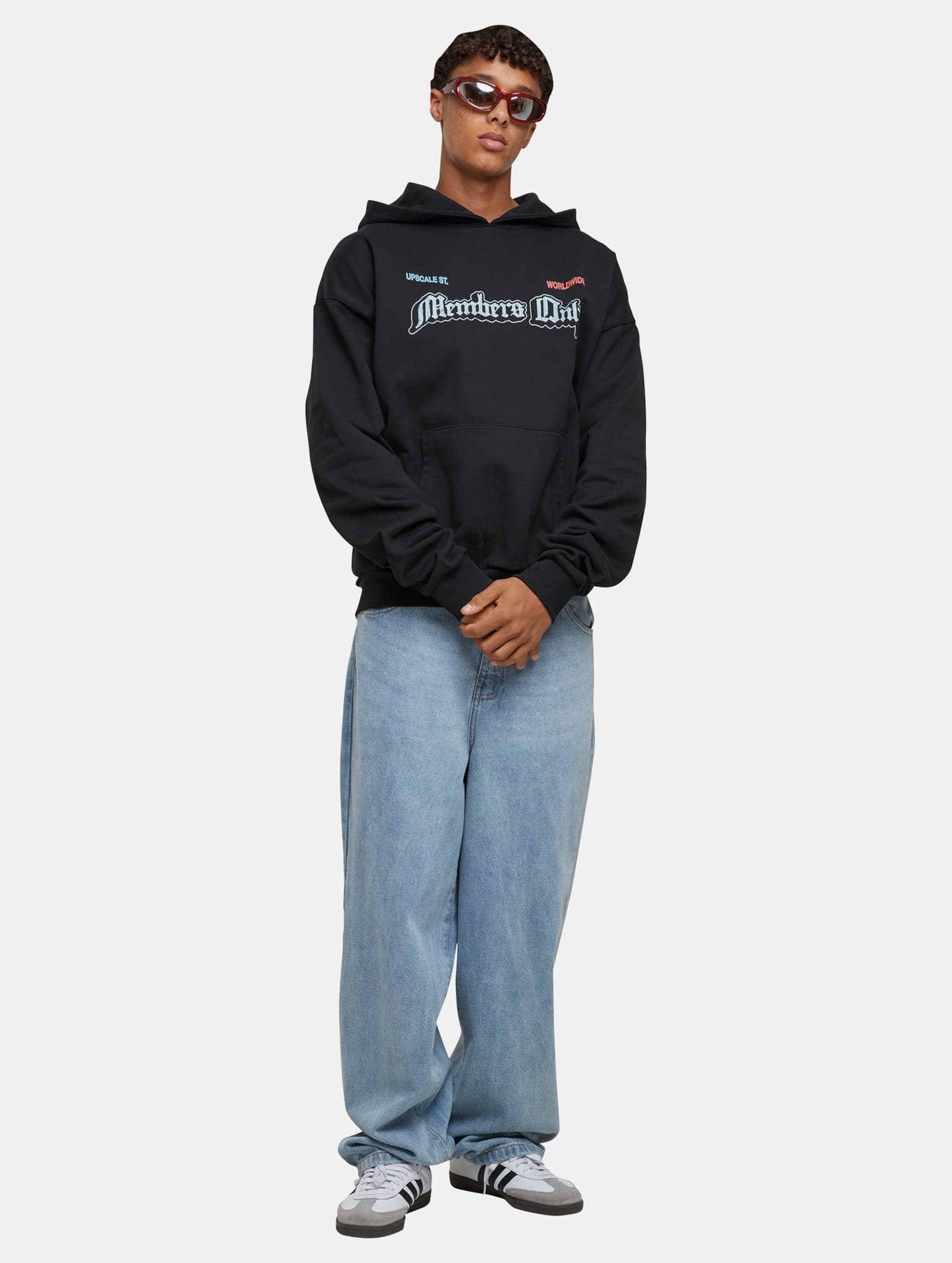 Mister Tee Upscale Only Members Oversize Hoody – Bild 4