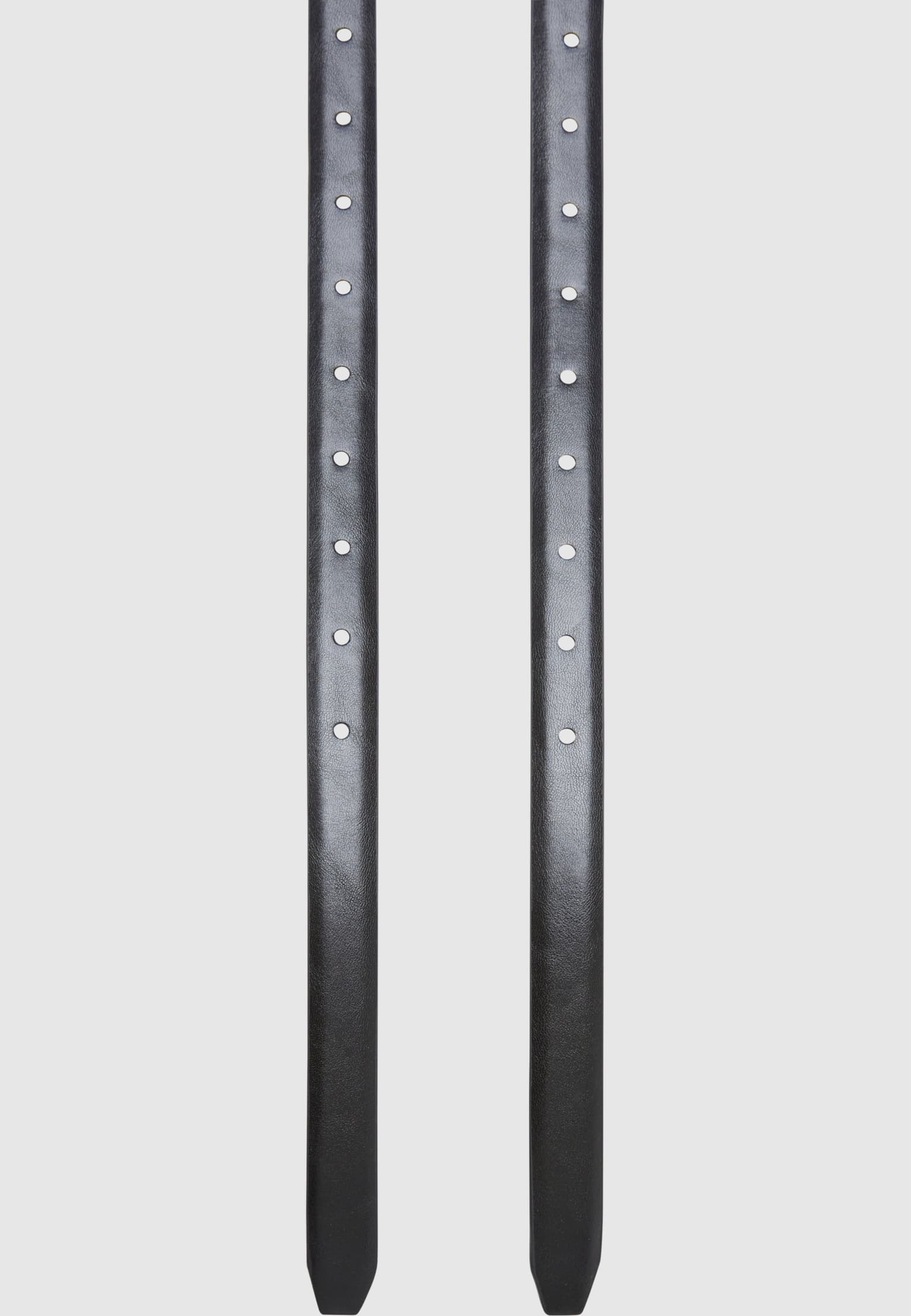 Urban Classics Chunky Buckle Slim Belt 2-Pack – Bild 3