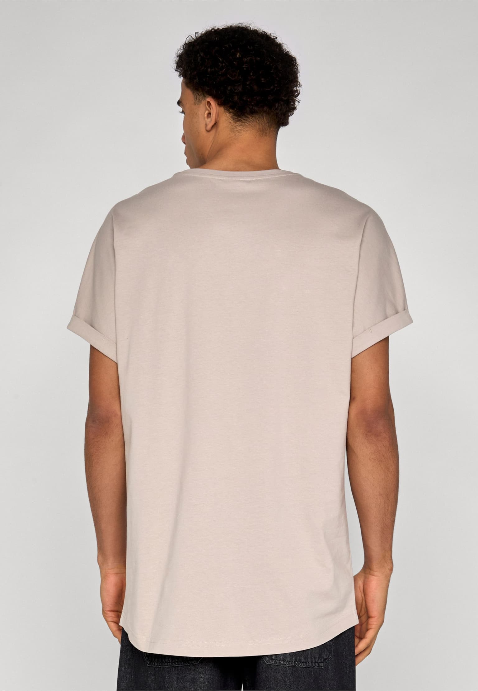 Urban Classics Long Shaped Turnup Tee – Bild 2