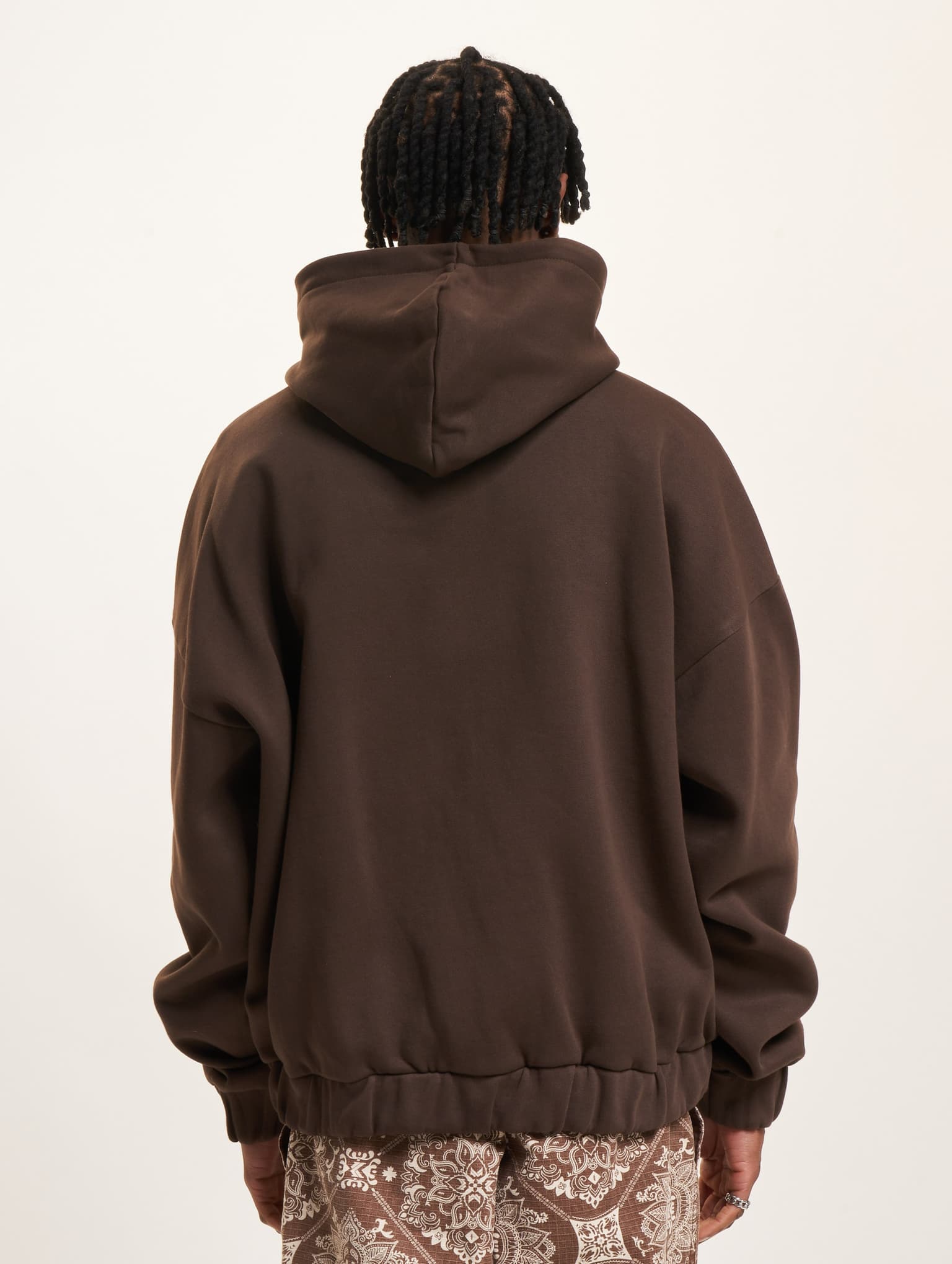Bazix Republiq Super Heavy Blank Zip-Hoodie – Bild 2