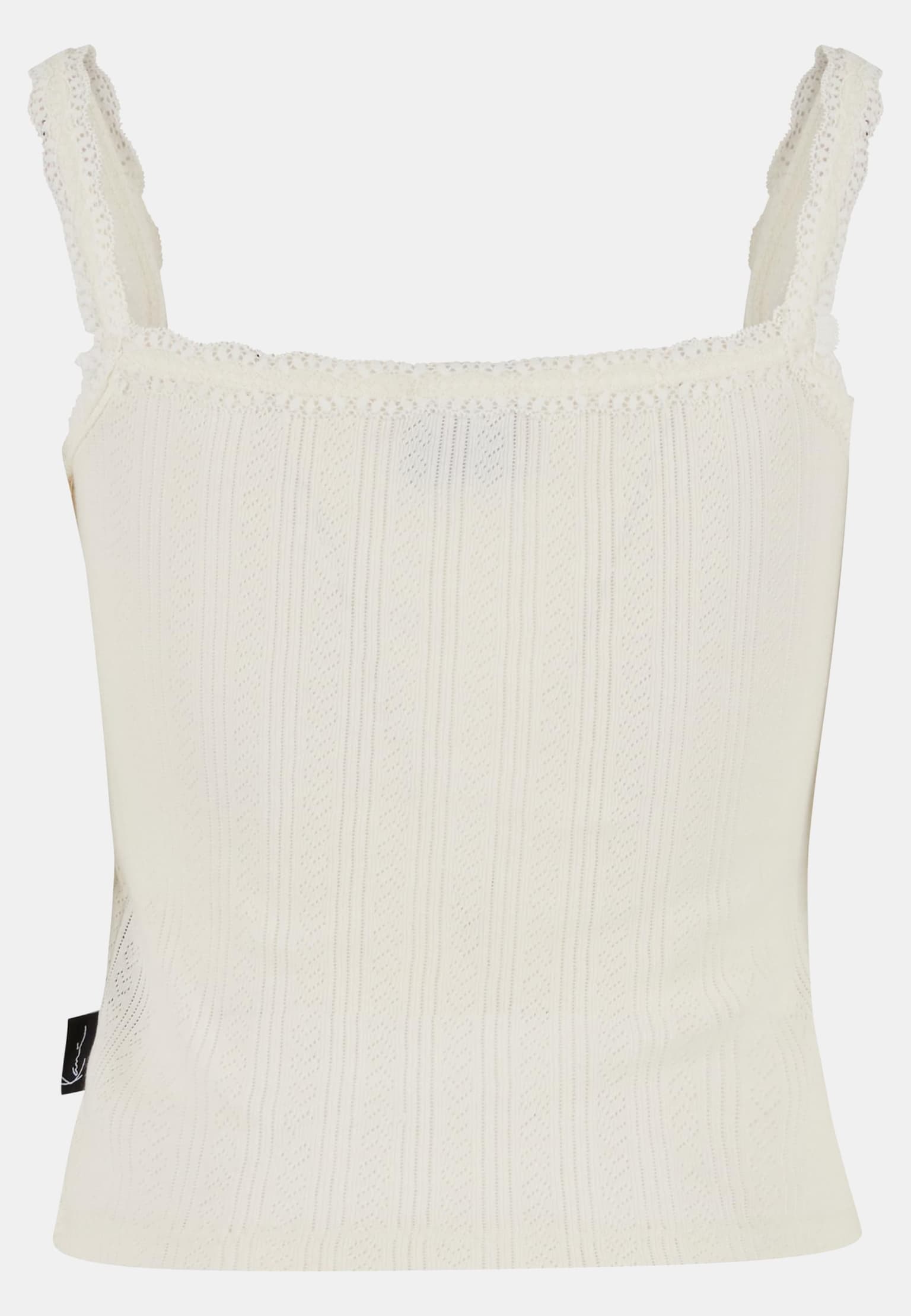 Karl Kani Woven Signature Pointelle Top – Bild 4