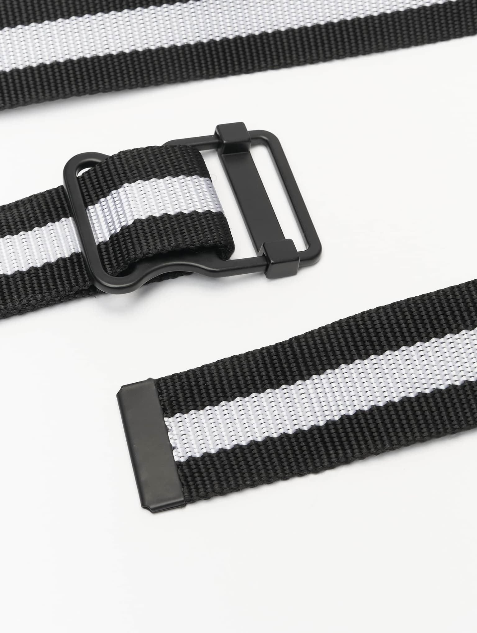 Urban Classics Easy Belt with Stripes – Bild 3