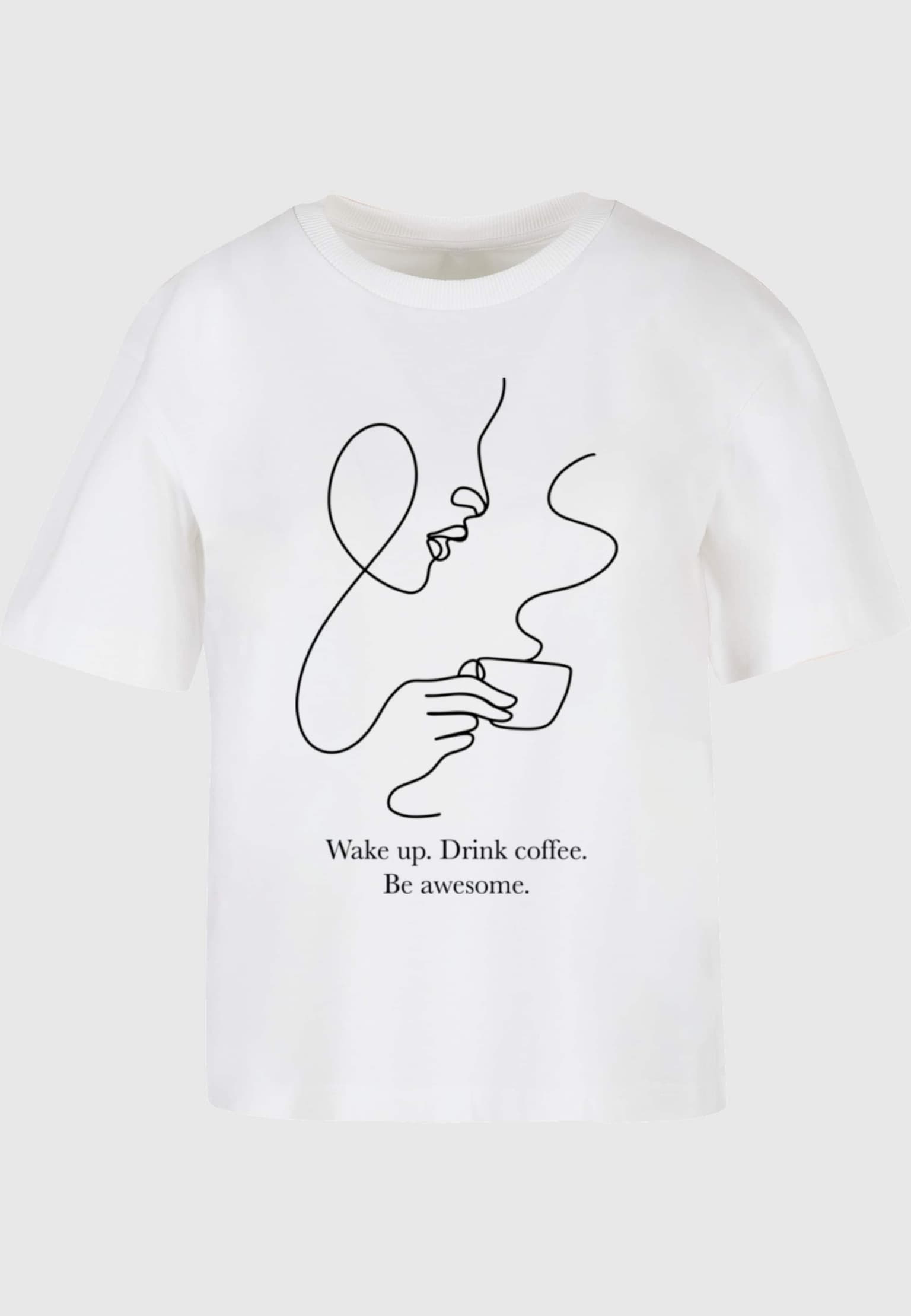 Miss Tee Drink Coffee Be Awesome – Bild 3
