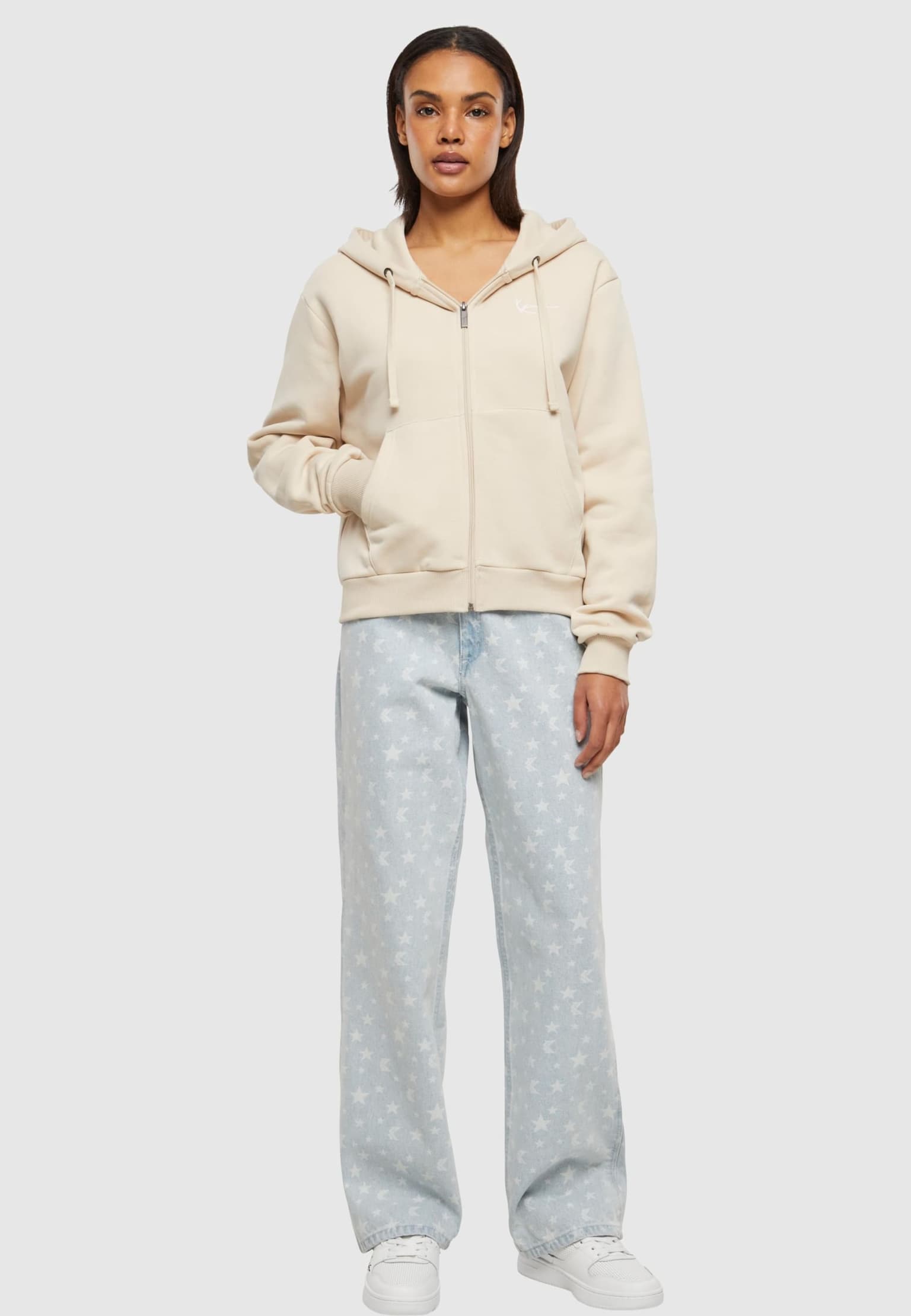 Karl Kani KW-ZH011-023-19 KK Chest Signature Essential Zip Hoodie – Bild 3